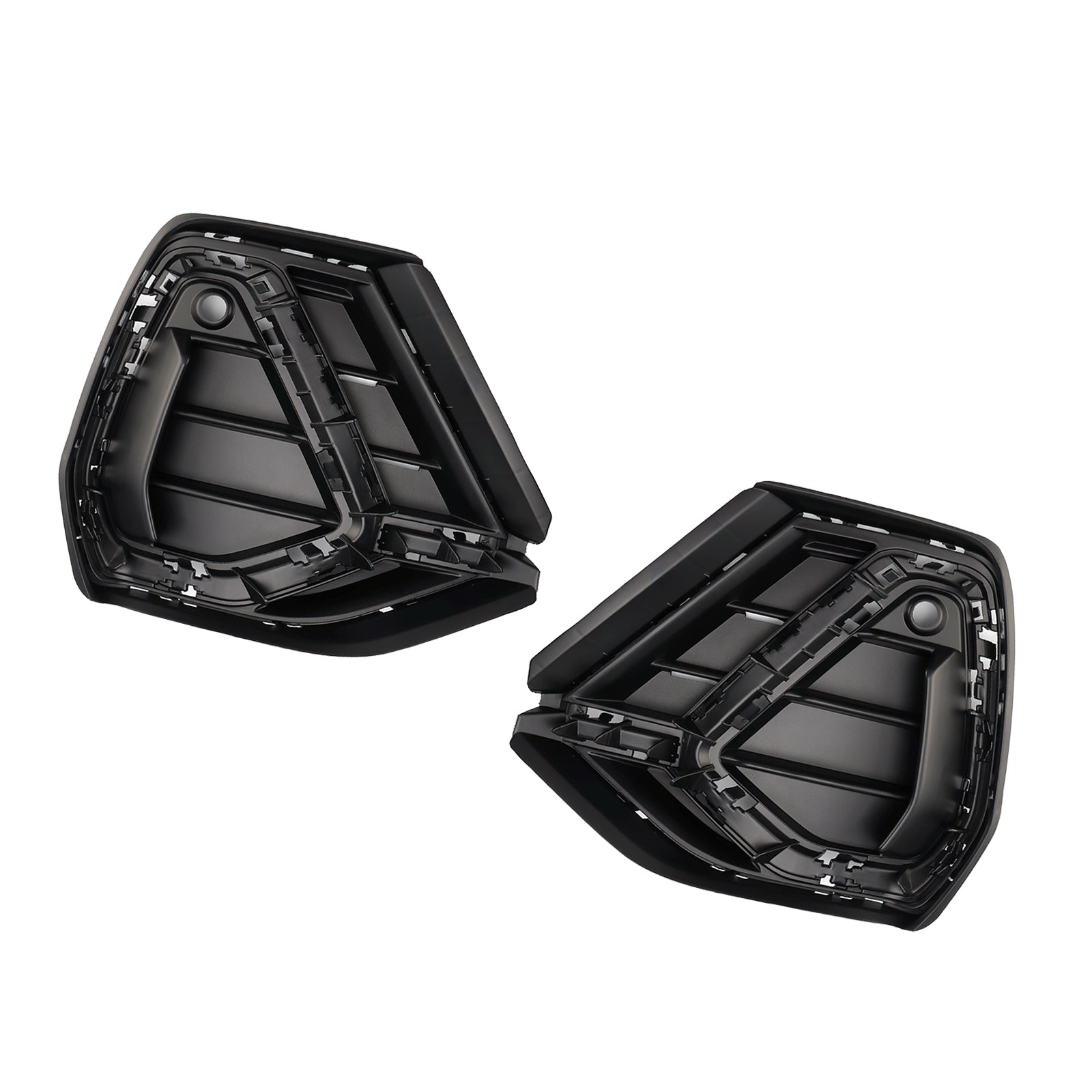 2019-2022 Audi Q3 S-Line 2PCS Gloss Black Front Bumper Grille Cover