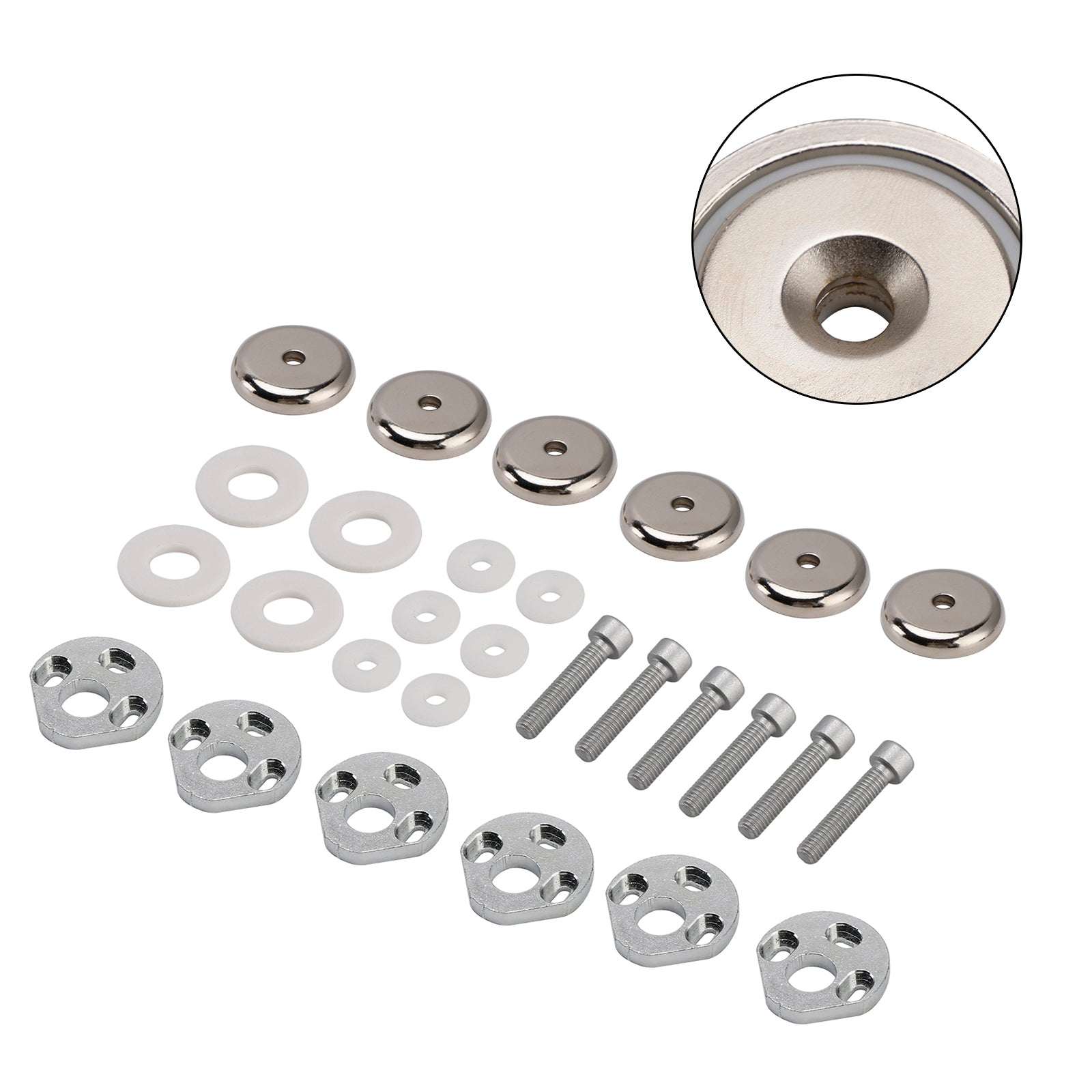 Magnetic Side View Mirror Mounts Set For Can-Am Spyder Rt Rt-L Rt-S 2011-2017