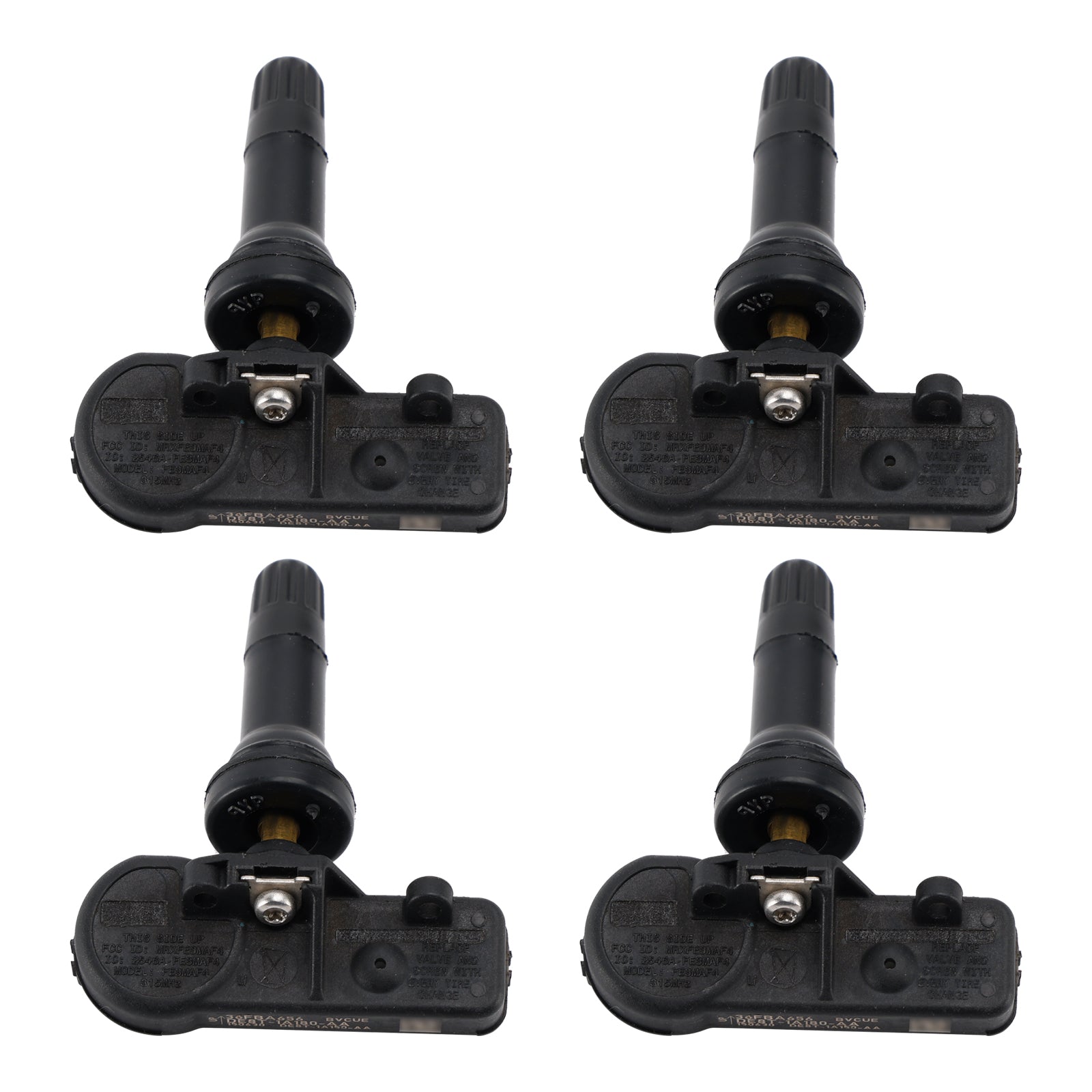 4X TPMS Tire Pressure Sensor For Ford Focus Fiesta C-Max Transit DE8T1A180AA