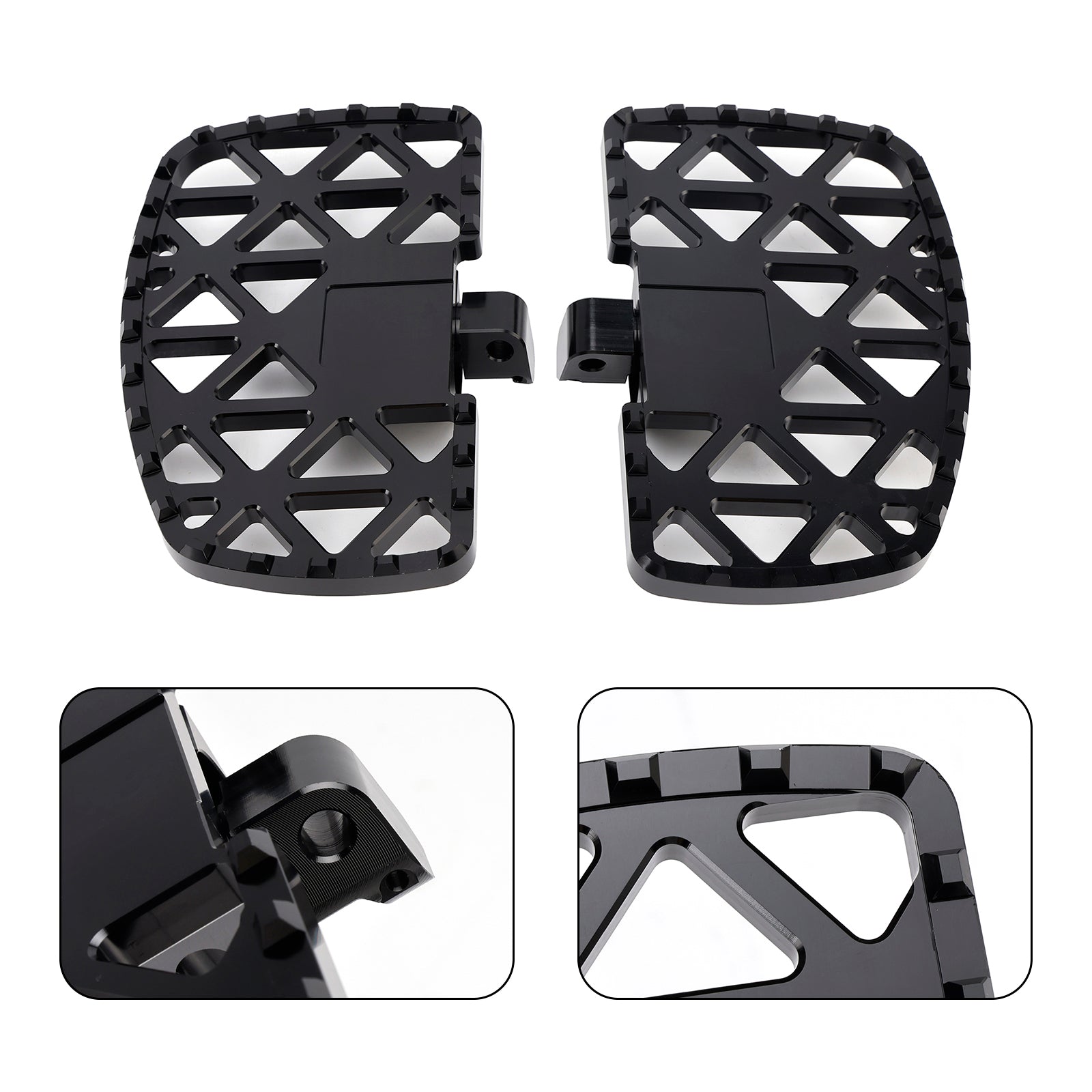 Front Footrests Foot Pegs fit for BMW R1250RT K1600B K1600GT K1600GTL 2018-2024