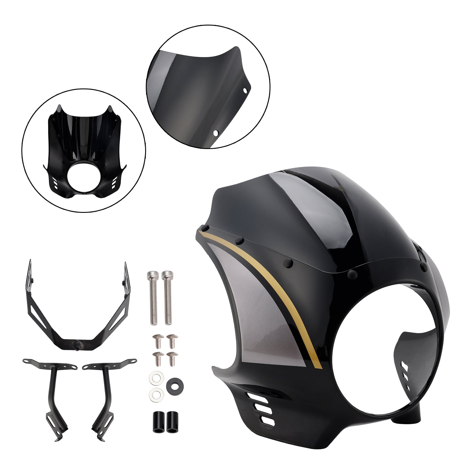 2022-2025 Yamaha XSR900 Headlight Fairing Windshield WindScreen