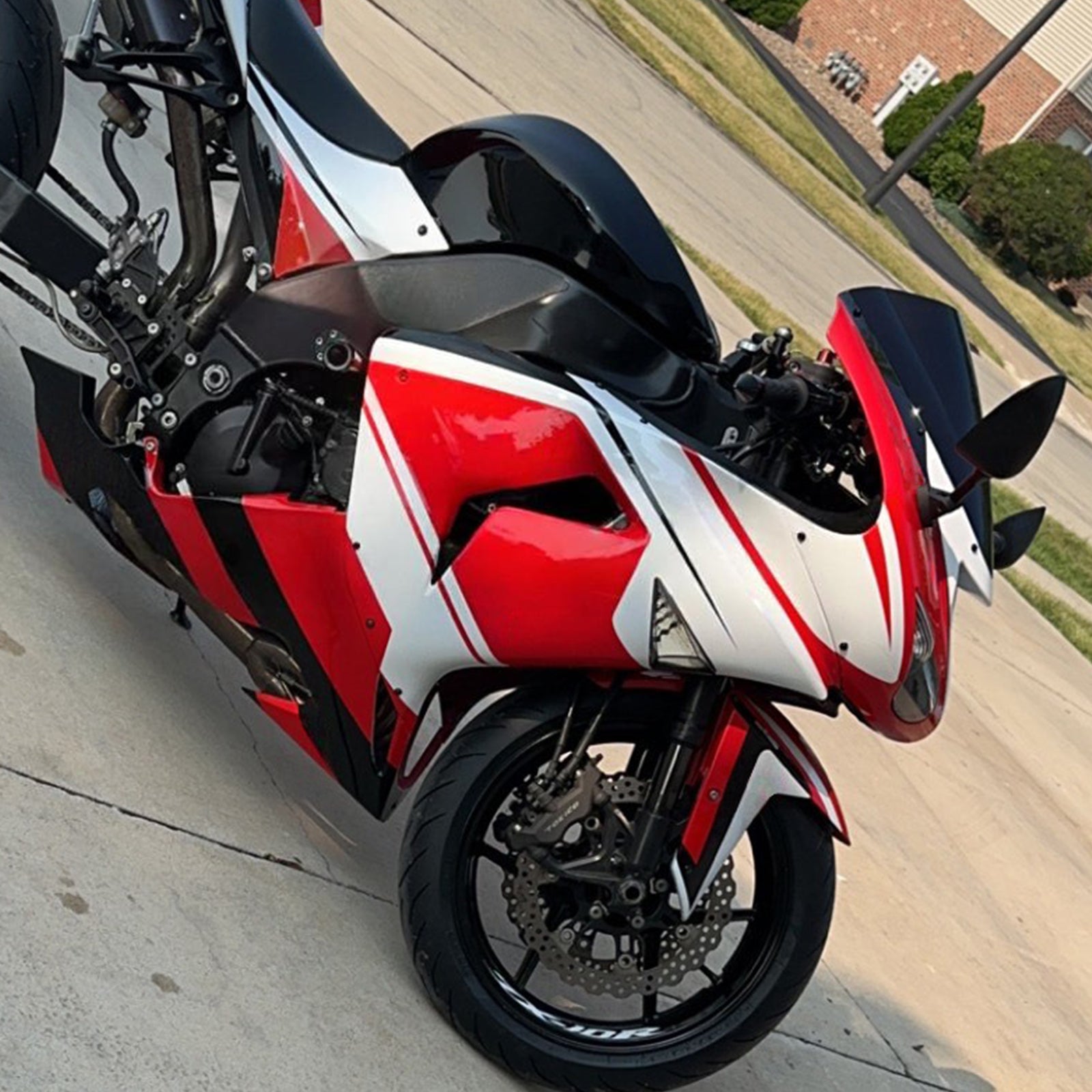 Injection Fairing Kit Bodywork Plastic ABS fit For Kawasaki ZX10R 2006-2007