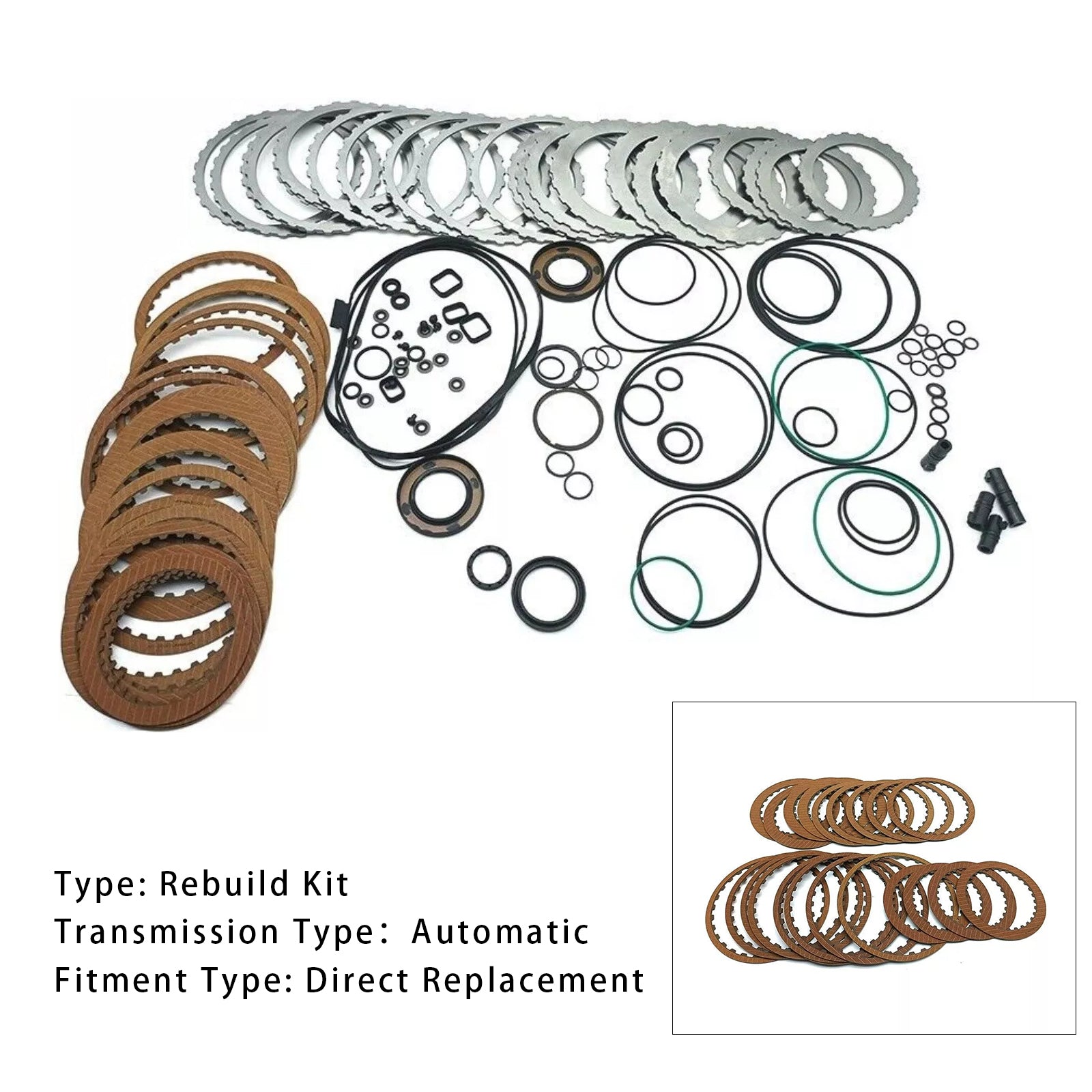 Auto Transmission Master Rebuild Kit Clutch Plates 6HP19 6HP21 For BMW 2004-ON