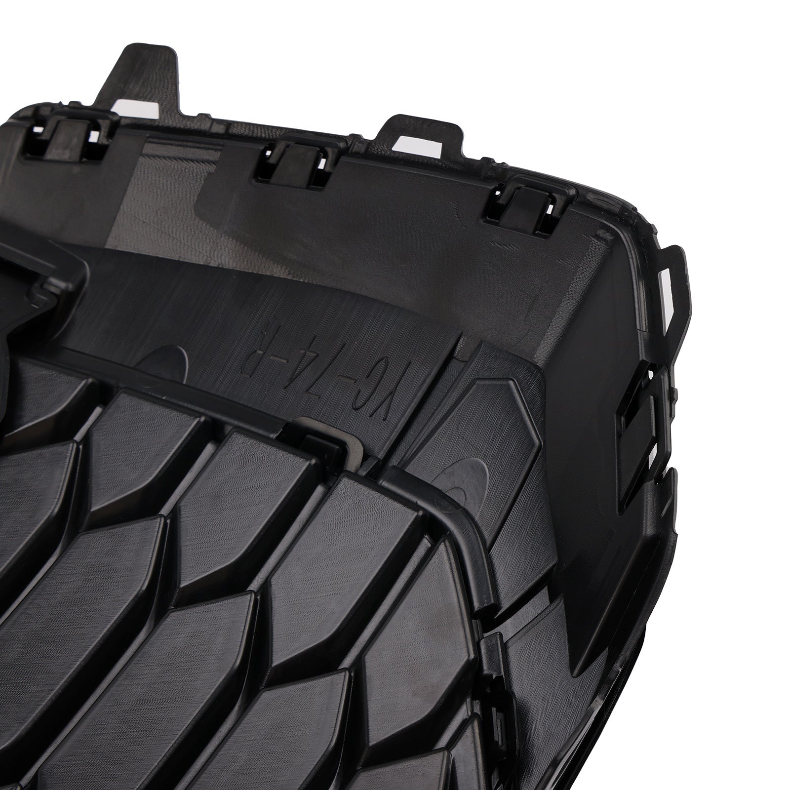 Black Front Honeycomb Fog Light Grille Cover Fit Audi A3 S-line 2021-2023