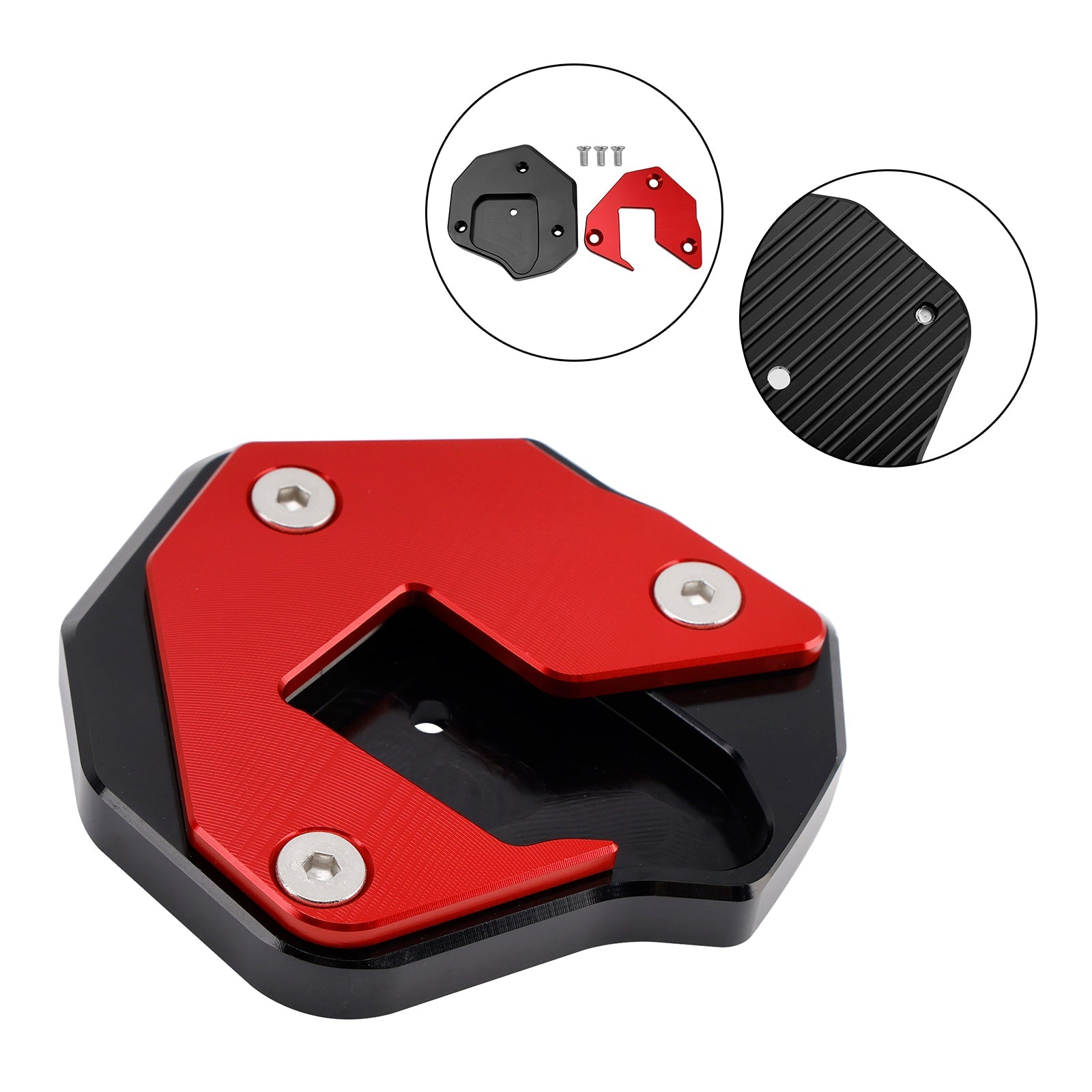 2008-2020 Suzuki GSXR1300R Kickstand Enlarge Plate Pad