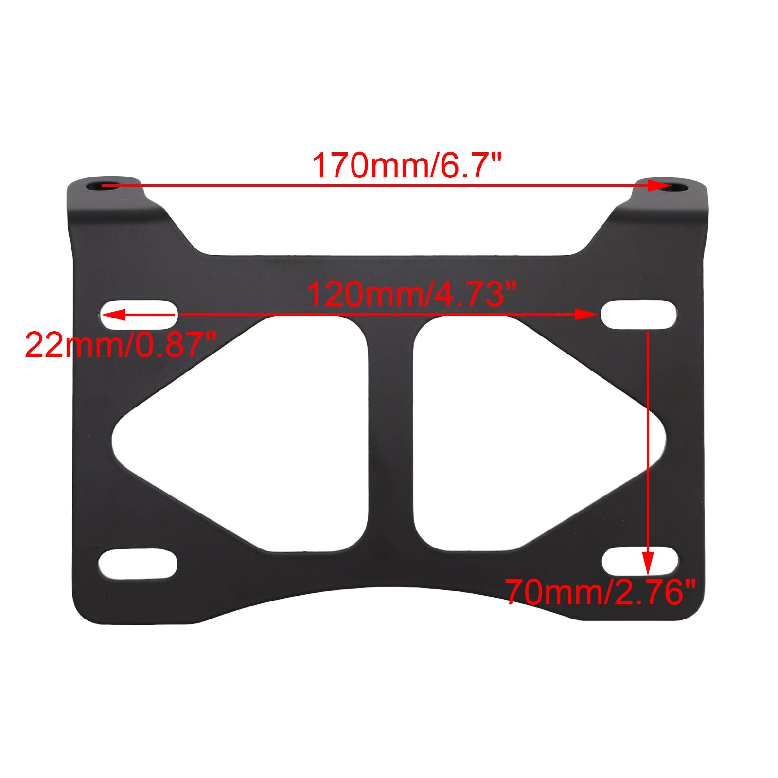 License Plate Holder Mount Bracket Tag For Polaris Rzr Pro Xp Xp4 2020-2025 24