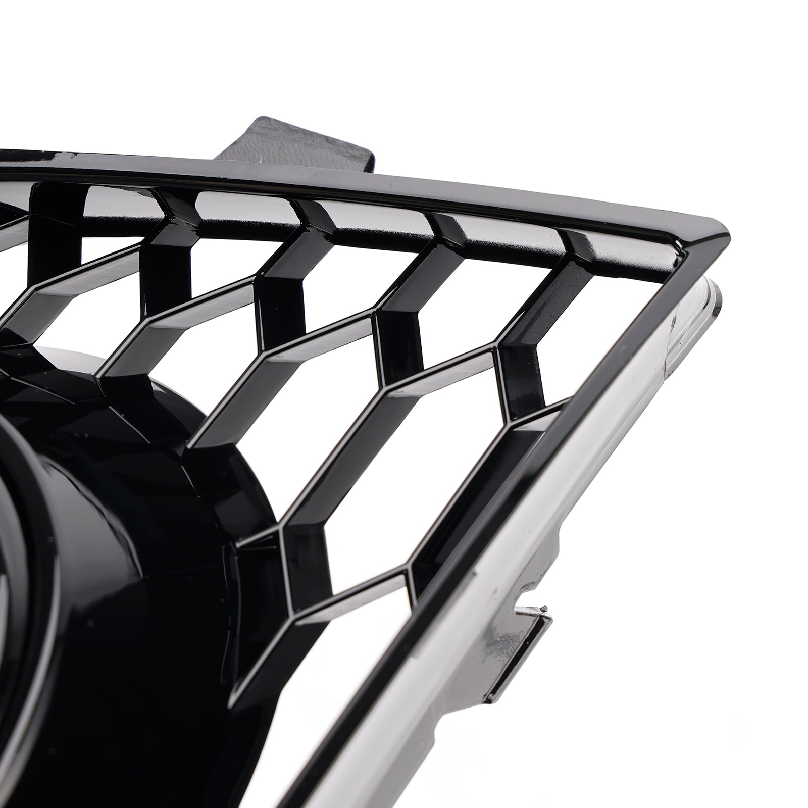 2010-2014 Audi A1 Front Bumper Honeycomb Fog Grille Cover Black