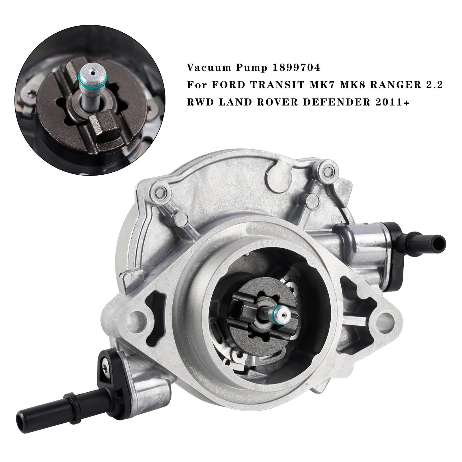 Vacuum Pump 1899704 For FORD TRANSIT MK7 MK8 RANGER 2.2 RWD LAND ROVER DEFENDER