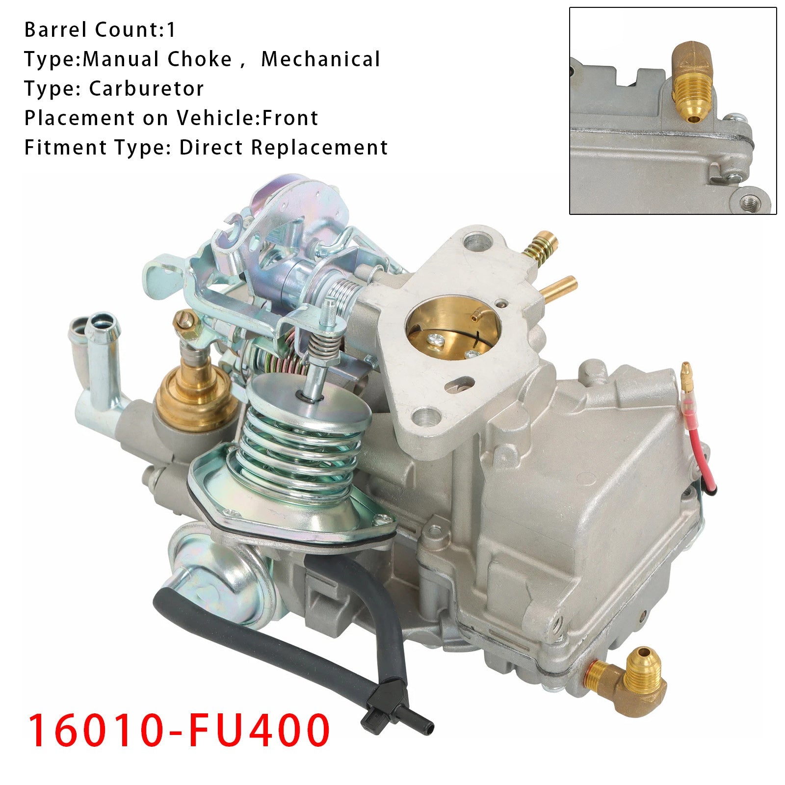 Carburetor 16010-FU400 For Nissan Forklift TCM LO2 K21 K25 Gas Engine