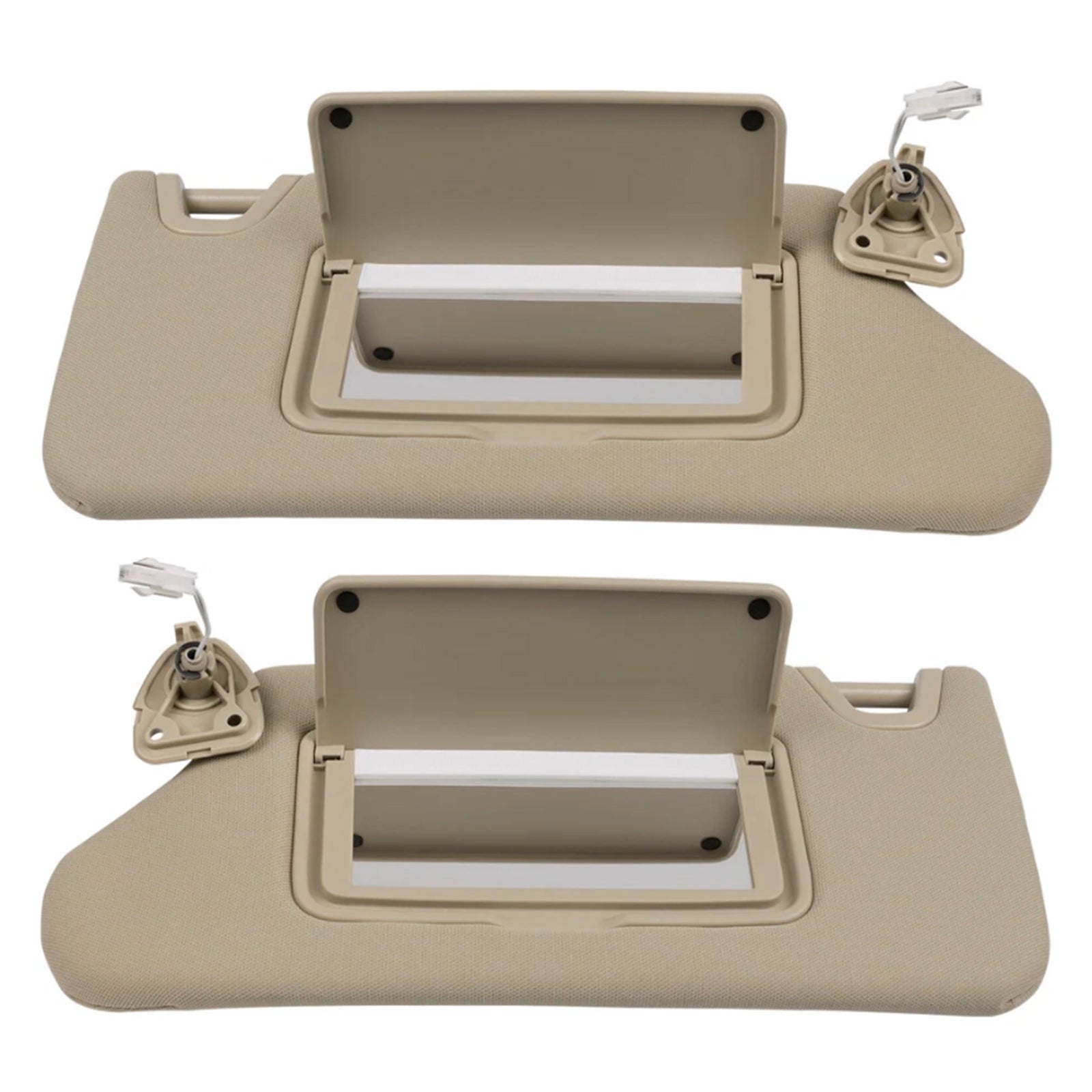 2013-2018 Nissan Altima 2PCS Beige Sun Visor Left & Right 96401-3TA2A 96400-3TA2A
