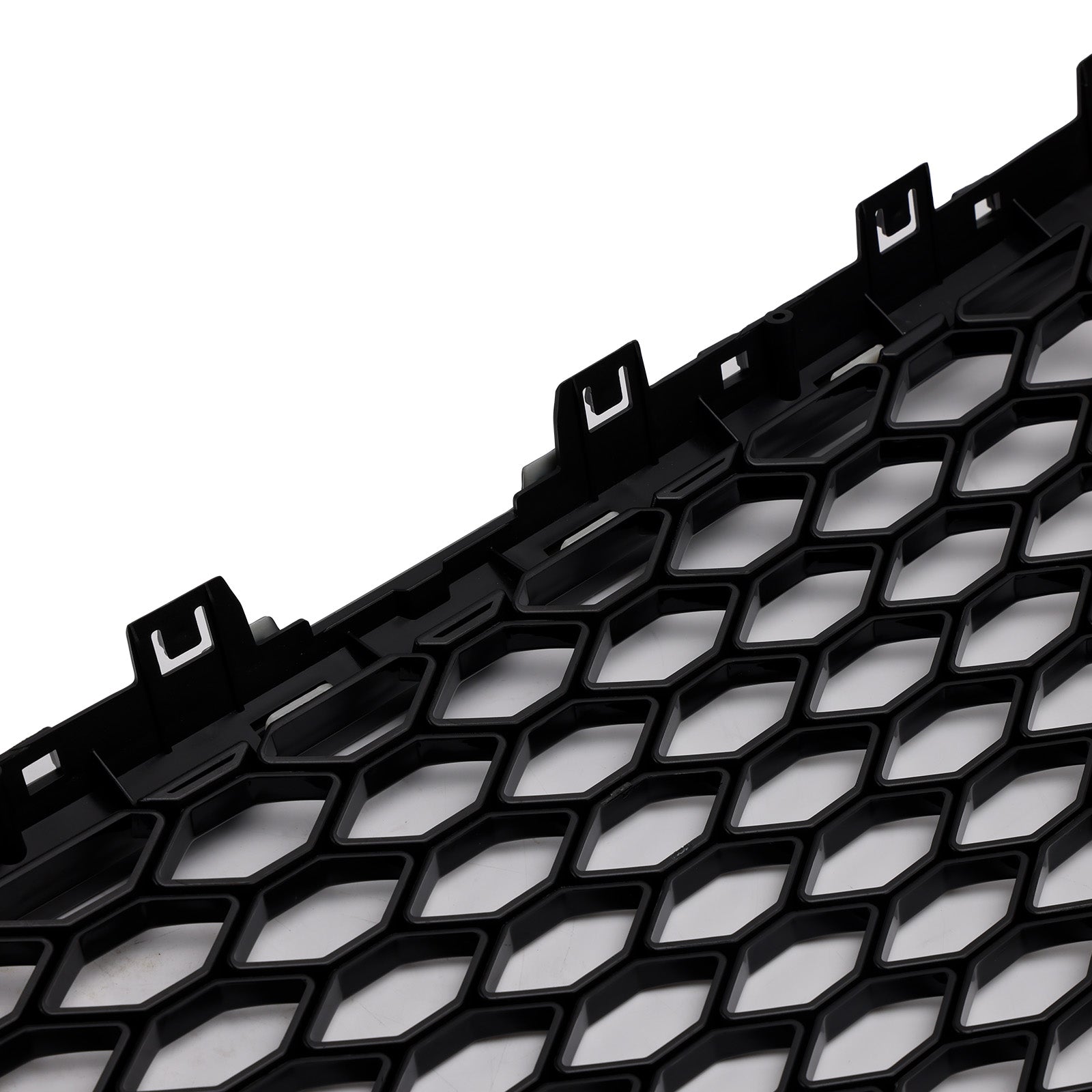 For Audi Q7 SQ7 2005-2015 Gloss Black Front Bumper Radiator Vent Mesh Grille Grill