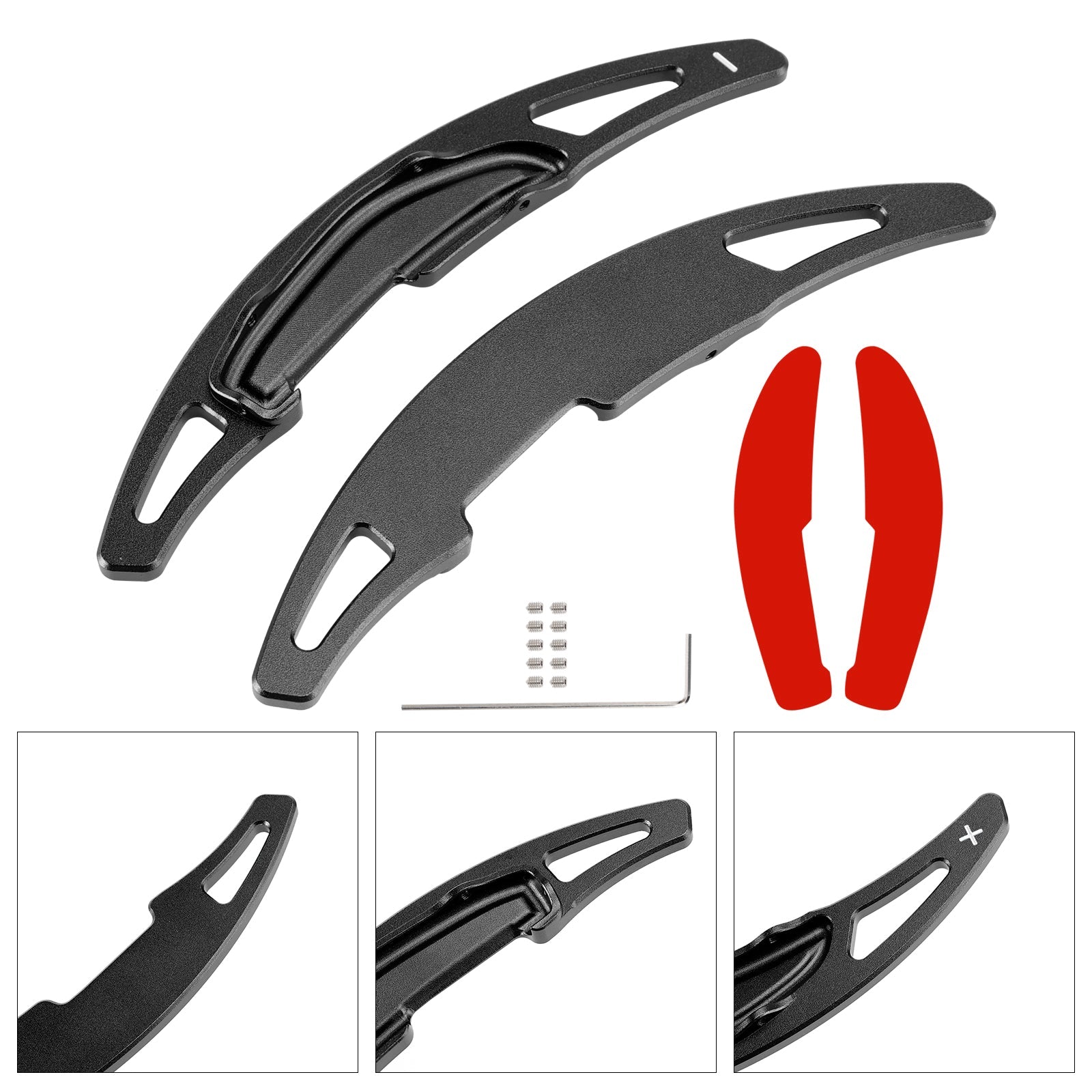 Steering Wheel Paddle Shifter Extension For BMW M3 M4 X5M X6M Aluminium