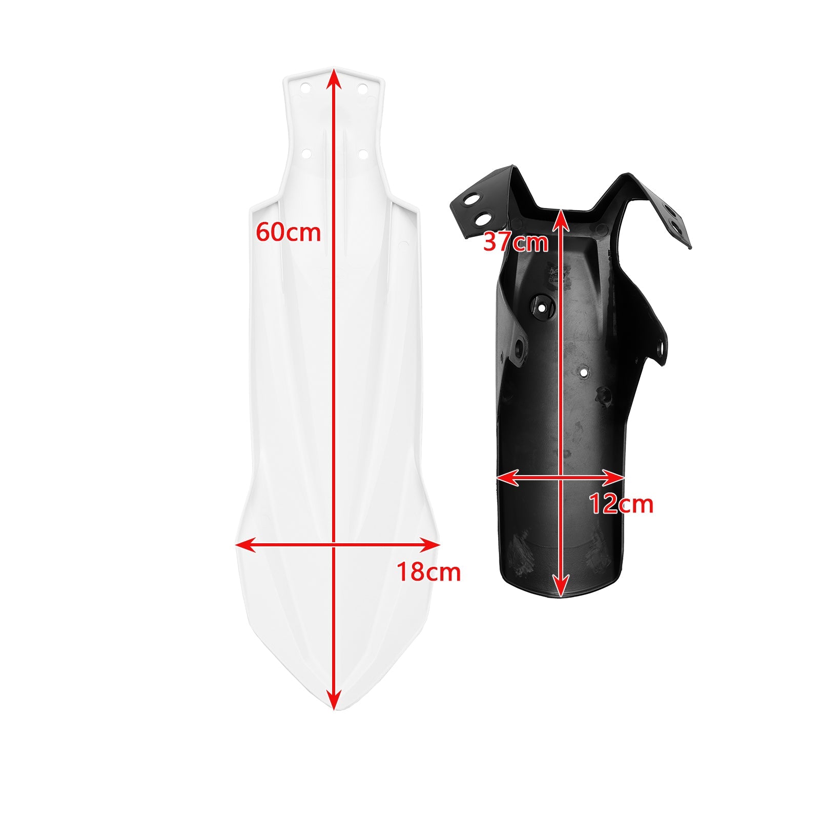 High Front Fender Mudguard Fairing For Yamaha Tenere 700 2019-2024