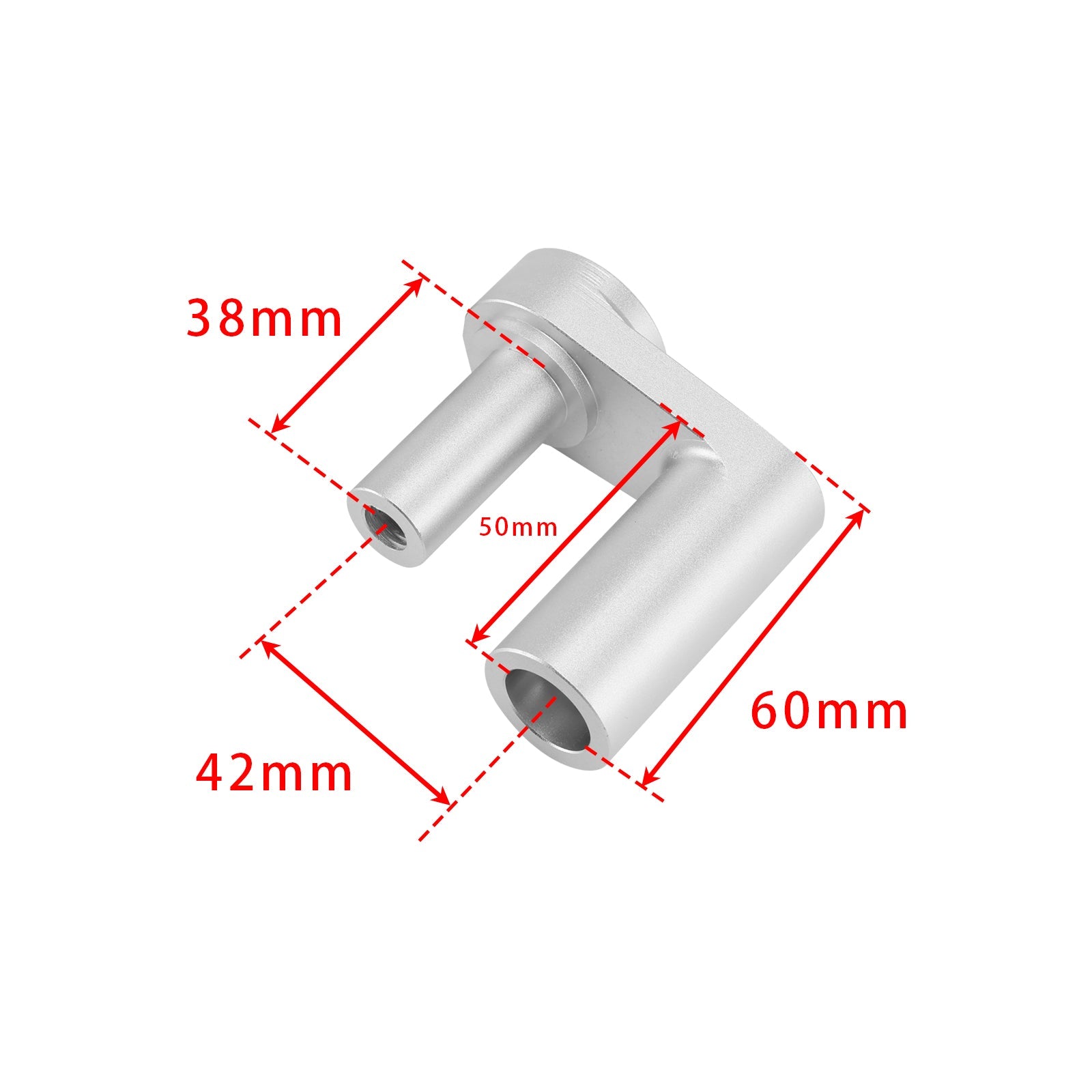 SPESSORI RIALZI RISER MANUBRIO ARGENTO PER BMW R1200RT R1250RT 2014-2024