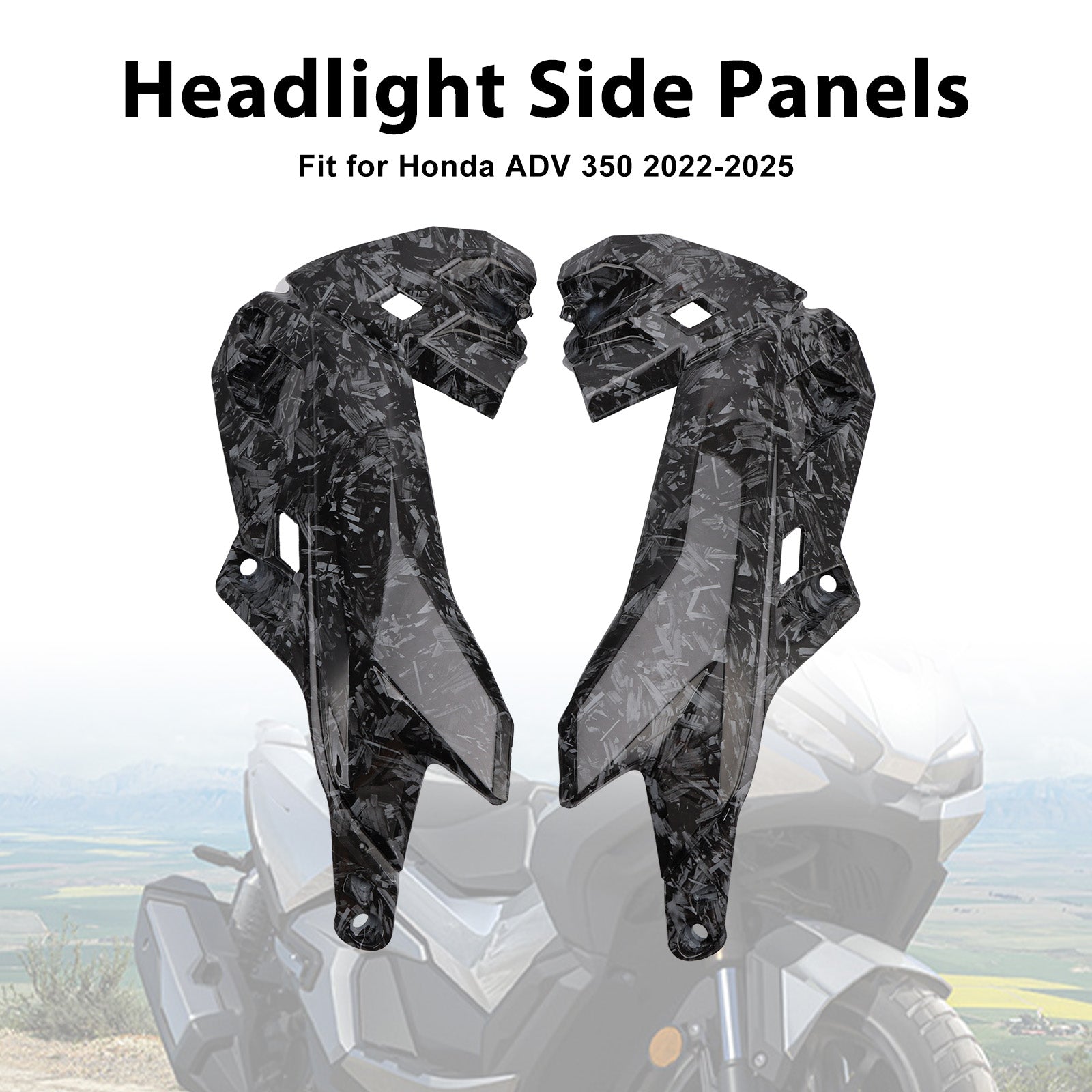 2022-2025 Honda ADV 350 Headlight Side Panels Fairing
