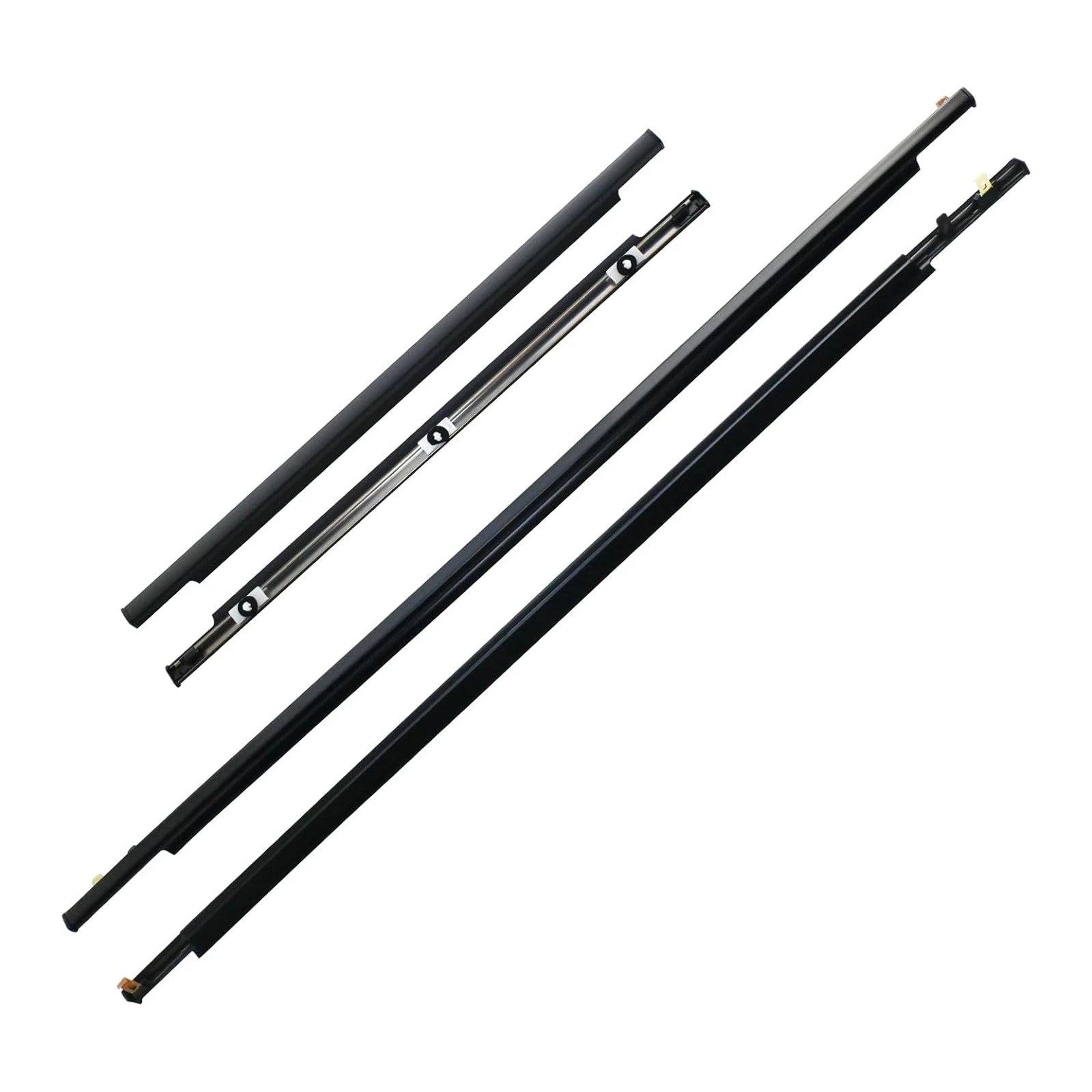 2007-2014 Toyota FJ Cruiser 4PCS Window Moulding Trim Seal Belt Weatherstrip