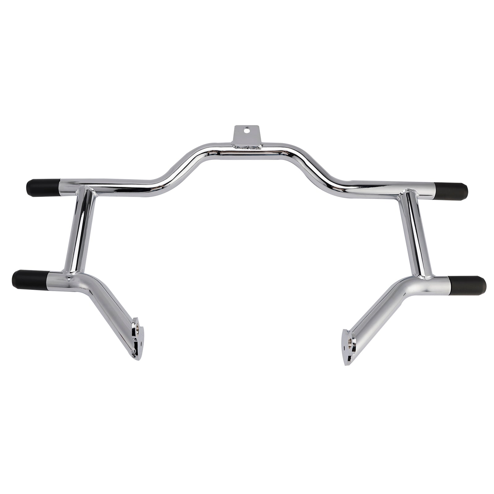 Bumper Engine Guard Fairing Mount Crash Bar Kit Fits For Cvo Road King Black