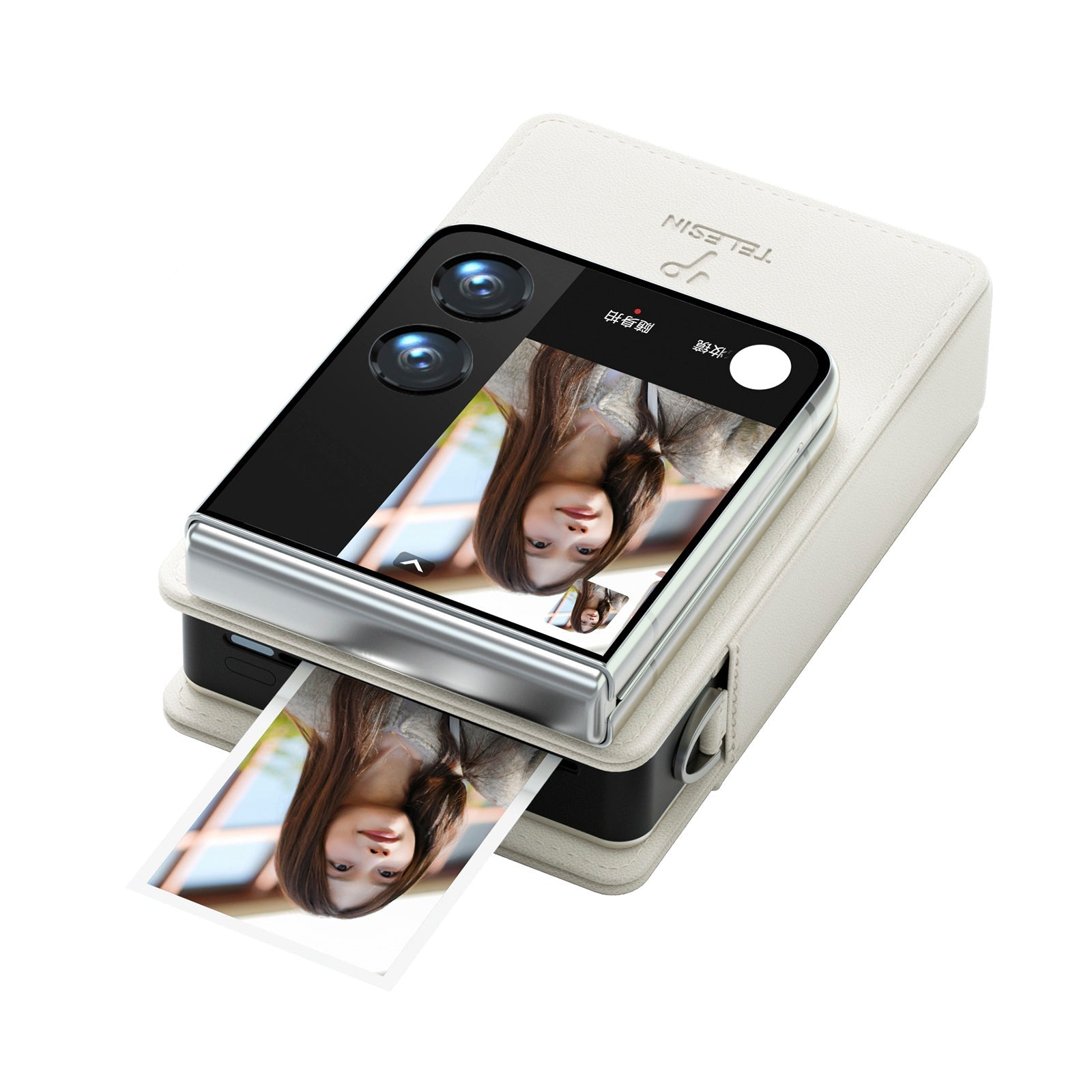 Storage Bag Mobile Phone Camera Magnetic Bag For Xiaomi Pocket Photo Printer 1s