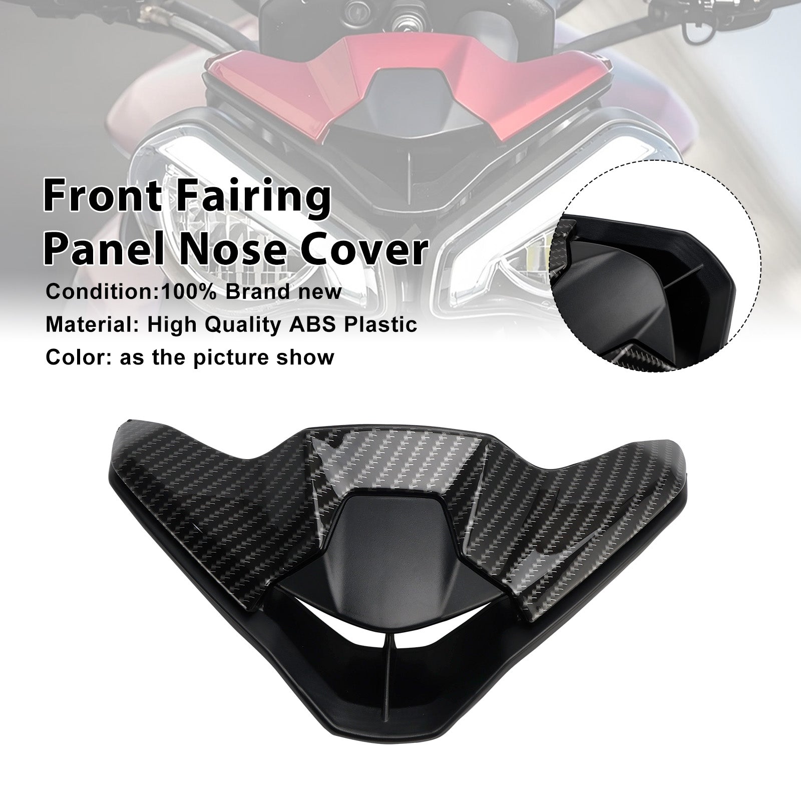 2023-2025 Street Triple 765 R/RS Front Fairing Panel Nose Cover