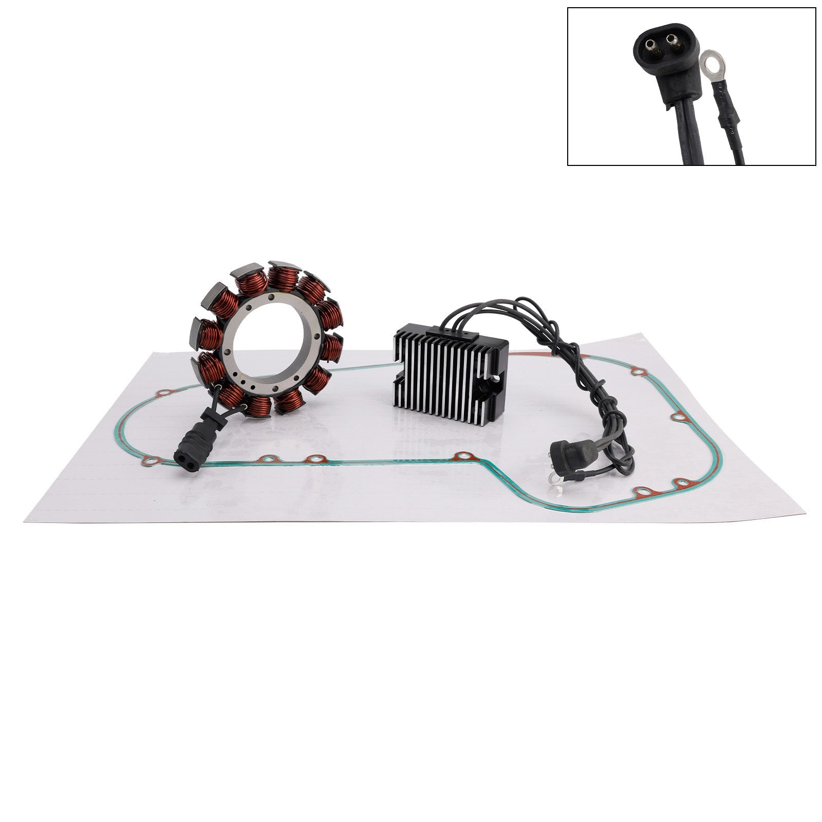1991-1993 for Tour Glide Ultra Classic 35A Stator Regulator Rectifier Gasket 29970-88
