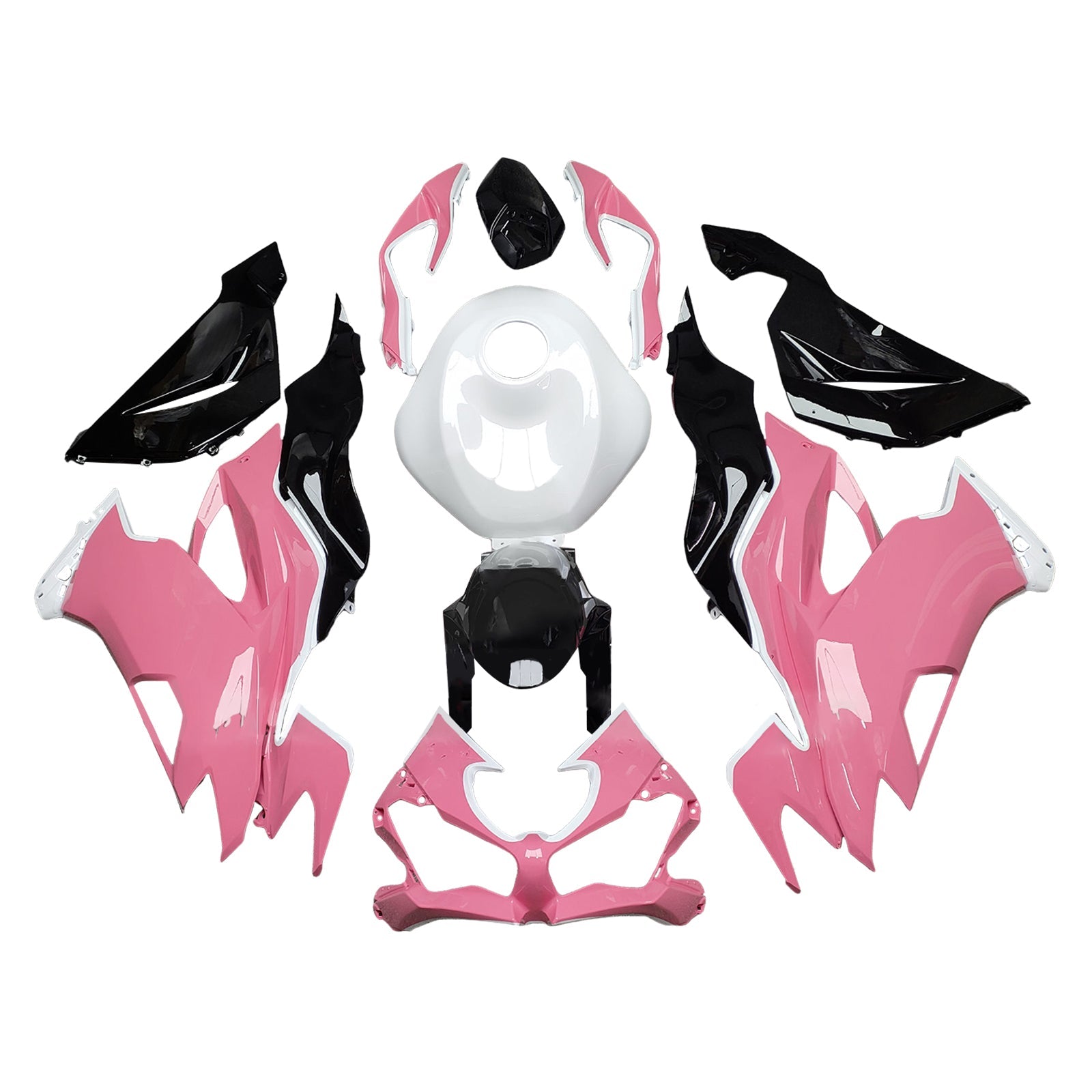 Injection Fairing Kit Bodywork Plastic ABS fit For Kawasaki ZX6R 2019-2023