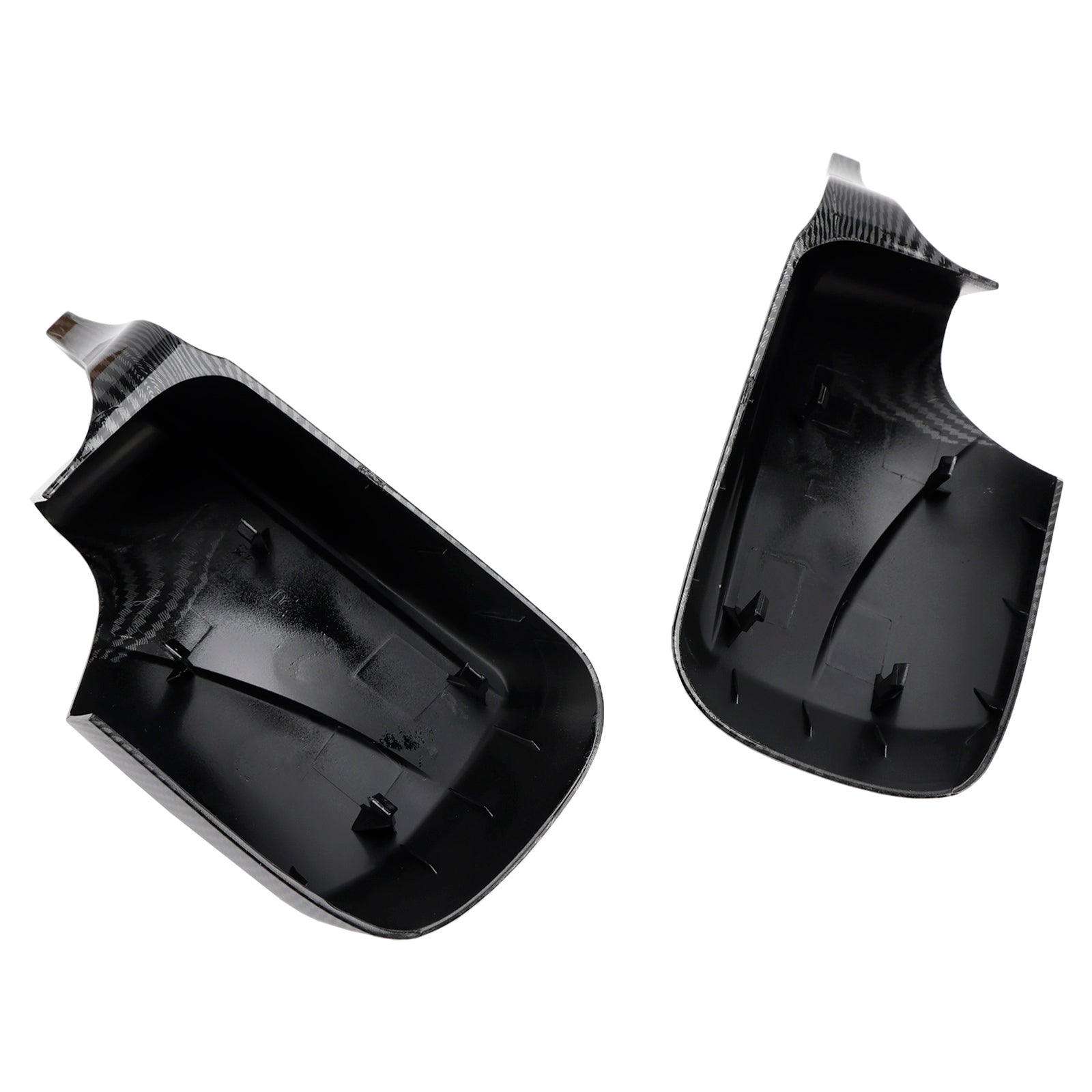 2PCS M Style Wing Car Side Mirror Cover Caps for BMW E46 Sedan E39 4DR 1998-2005