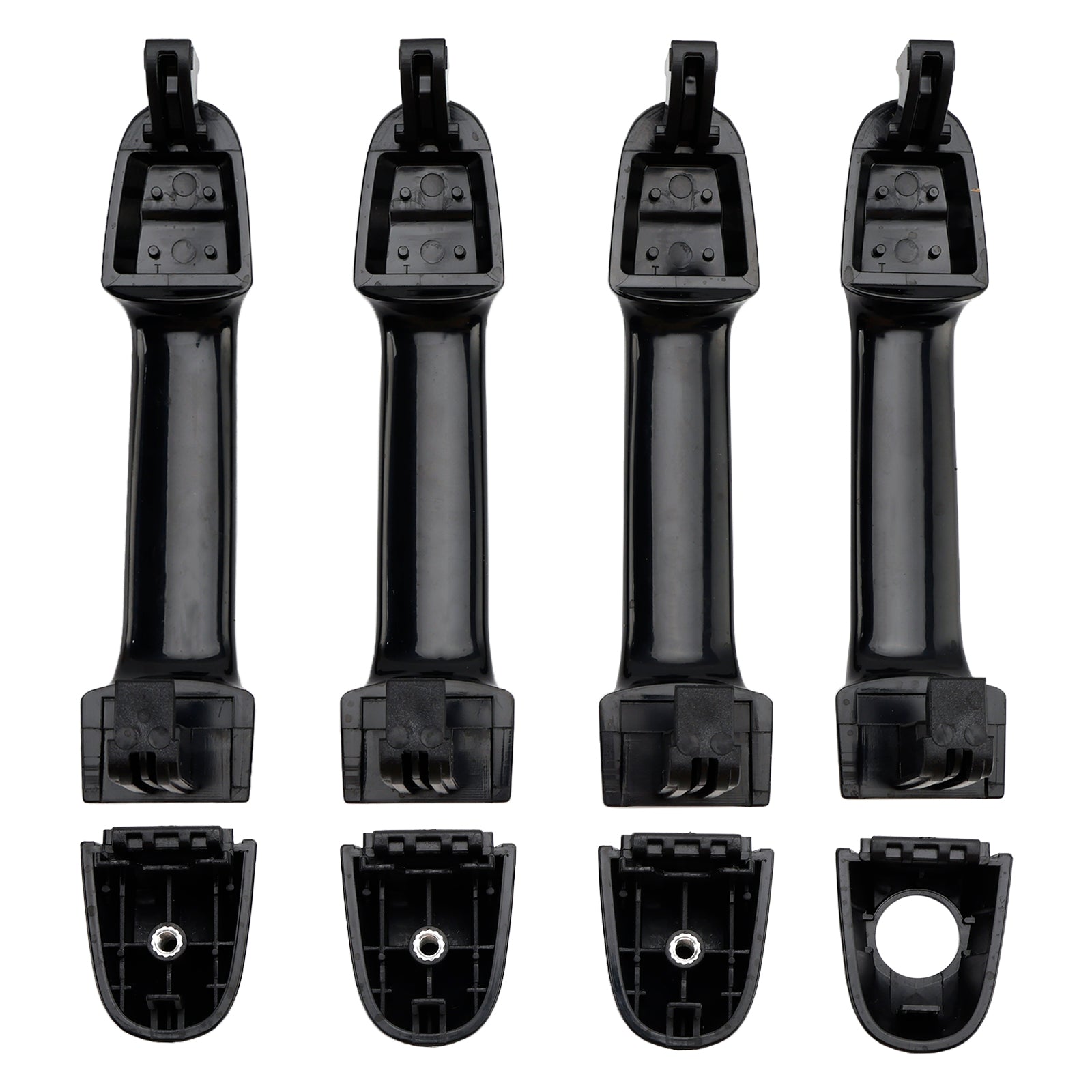 4Pcs Front/Rear Left Right Outer Door Handle For Hyundai i20 PB 2009-2015