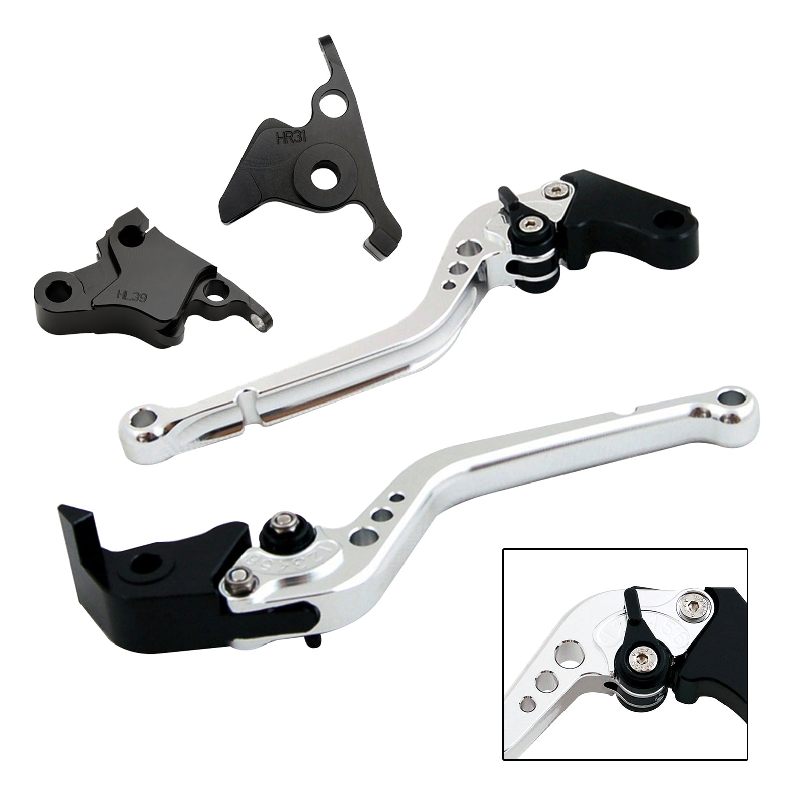 Long Clutch Brake Lever fit for CFMOTO 450SS 450SR 21-23 450NK 23-24