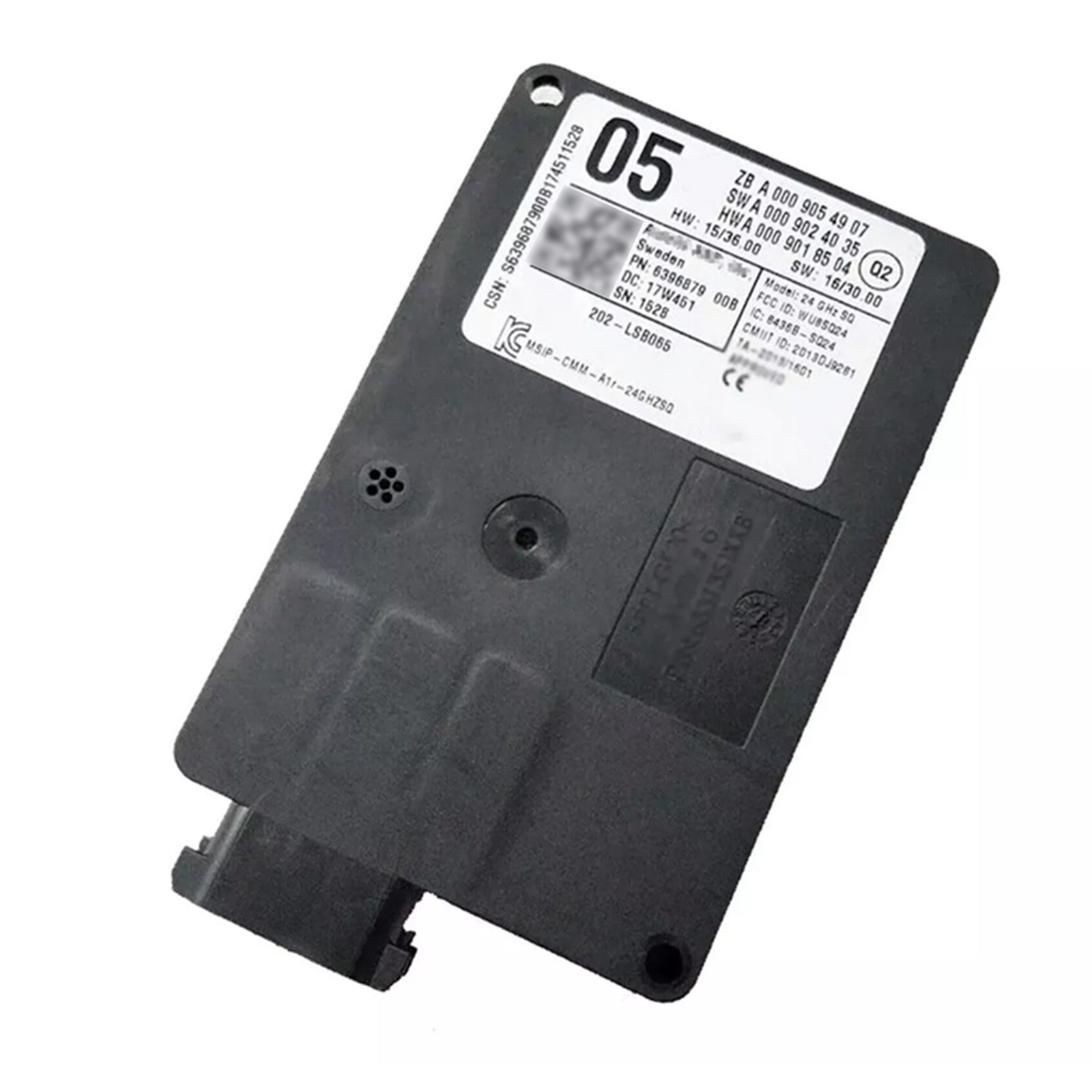 2017 2018 Mercedes W222 W217 W205 C43 AMG Sedan New Radar Sensor Distronic Control Unit A0009054907