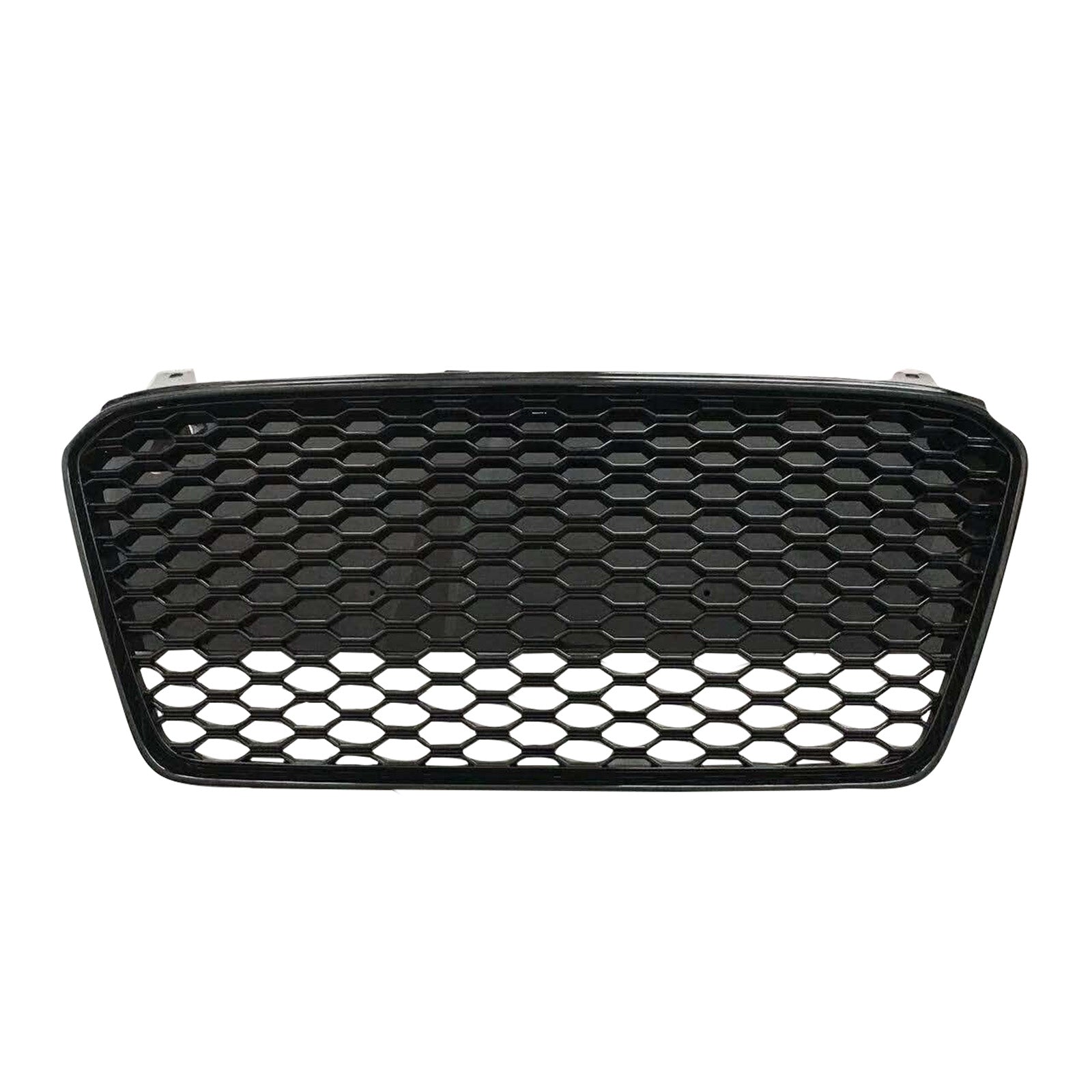 Gloss Black Front Henycomb Bumper Grille Grill Fit Audi R8 2013-2015