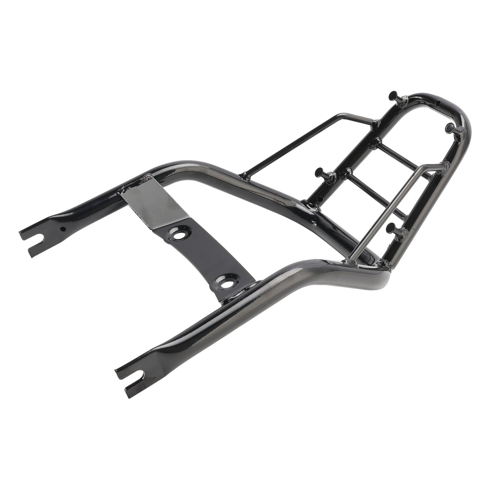 REAR RACK TUBE TYPE CARRIER - BLACK FOR HONDA MONKEY 125 Z125 2018 - 2024