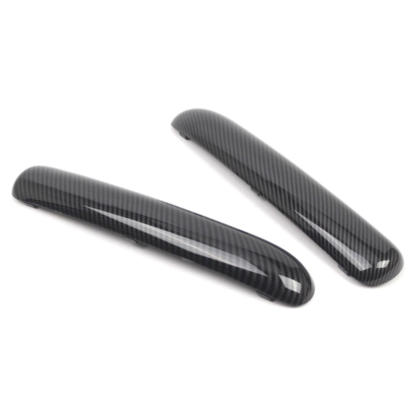 2001-2004 Mini One Cooper R50/R52/R53 Pair Front Bumper Trim Set Carbon Fibre
