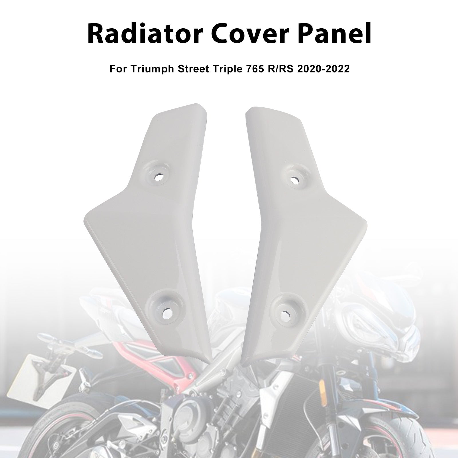 2020-2022 Street Triple 765 R/RS Radiator Side Cover Fairing Panels