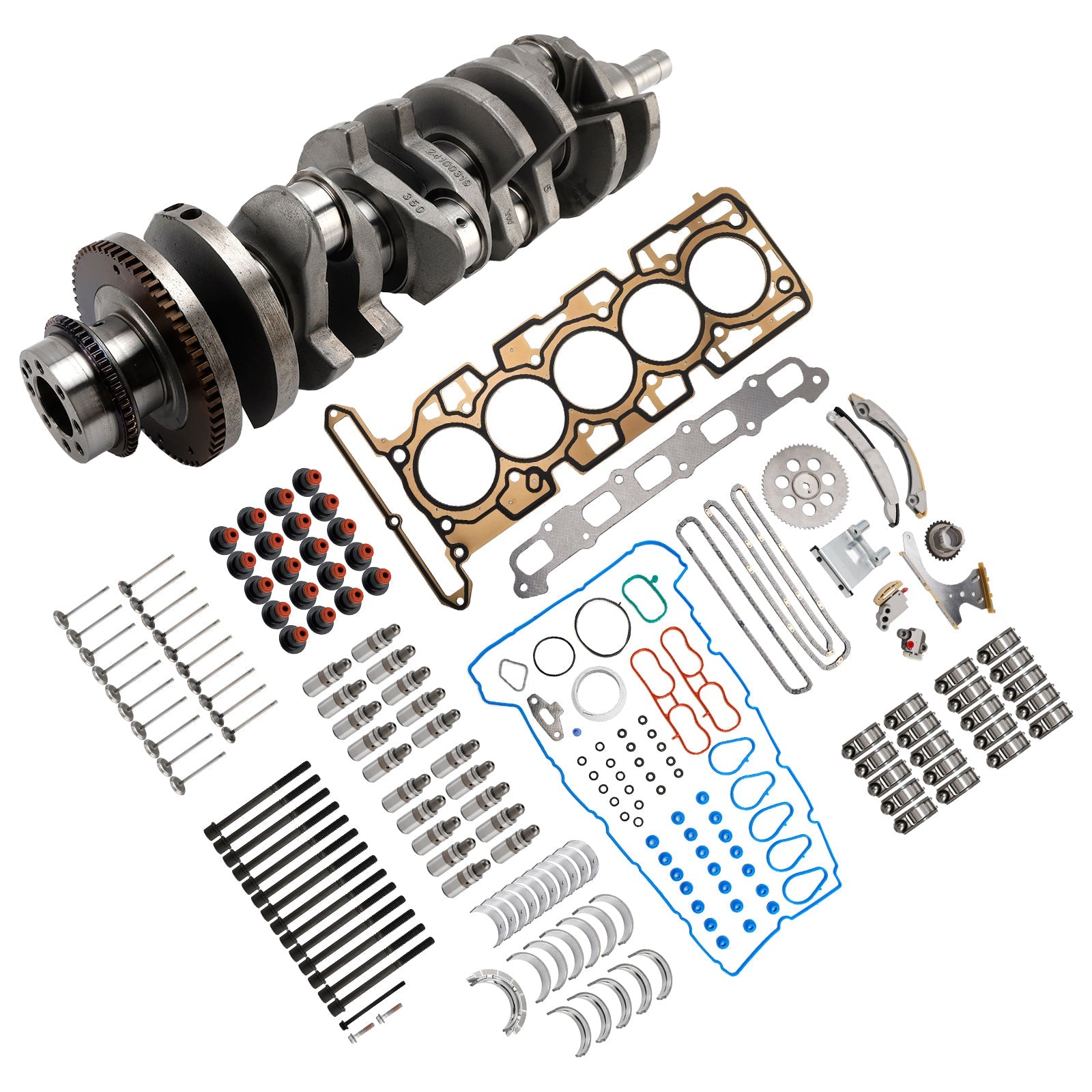 Engine Rebuild Kit Crankshaft for Chevy Colorado Canyon Hummer H3 3.7L 2007-2012