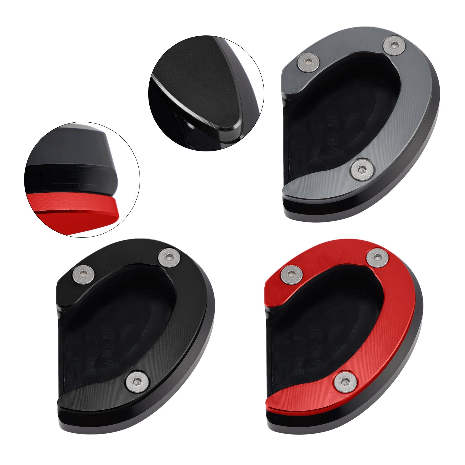 Kickstand Enlarge Plate Pad fit for Bonneville Bobber T100 T120 2018-2020