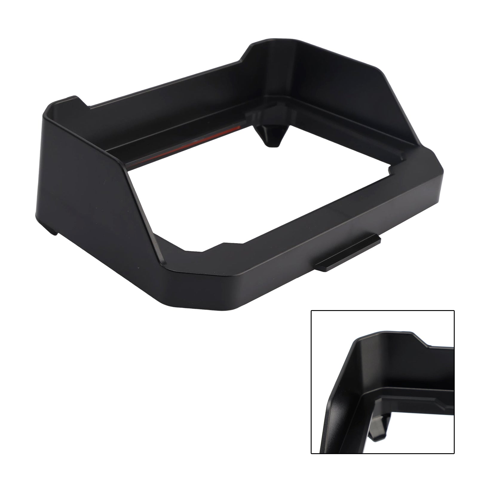 Tachometer Case Speedometer Cover Black Fit For Yamaha Mt-09 24-25 Mt-07 25+