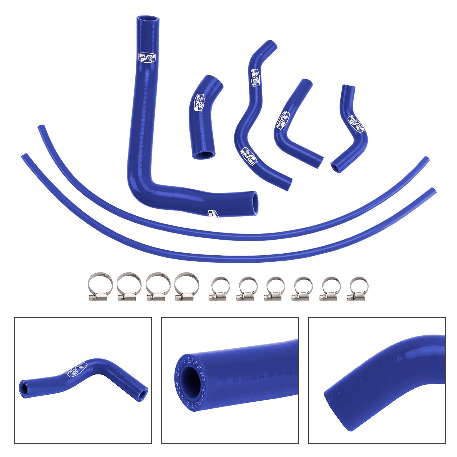 2023-2025 Suzuki GSX-8S Silicone Radiator coolant Hose