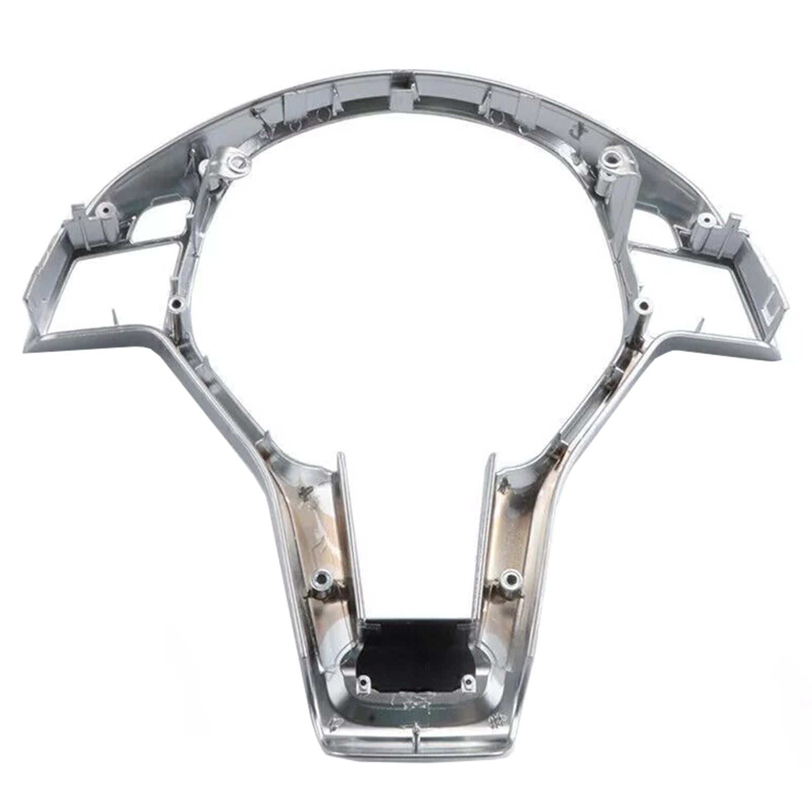 Silver Chrome Steering Wheel Trim Cover For Mercedes Benz W204 W207 W212 C-Class