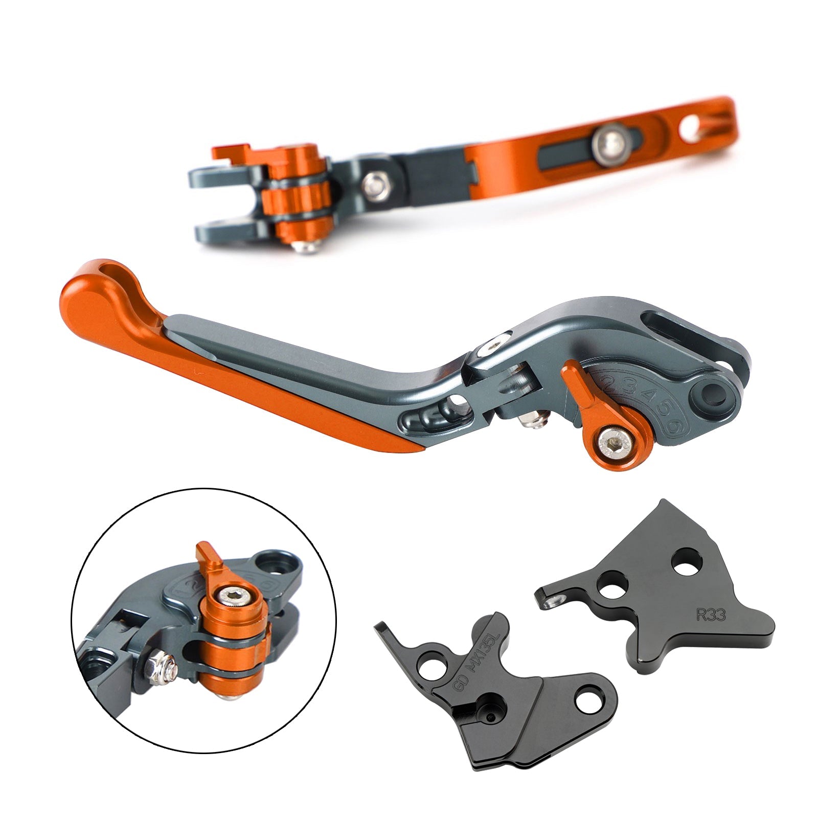 Adjustable Clutch Brake Lever fit for YAMAHA YBR125 2005-2014