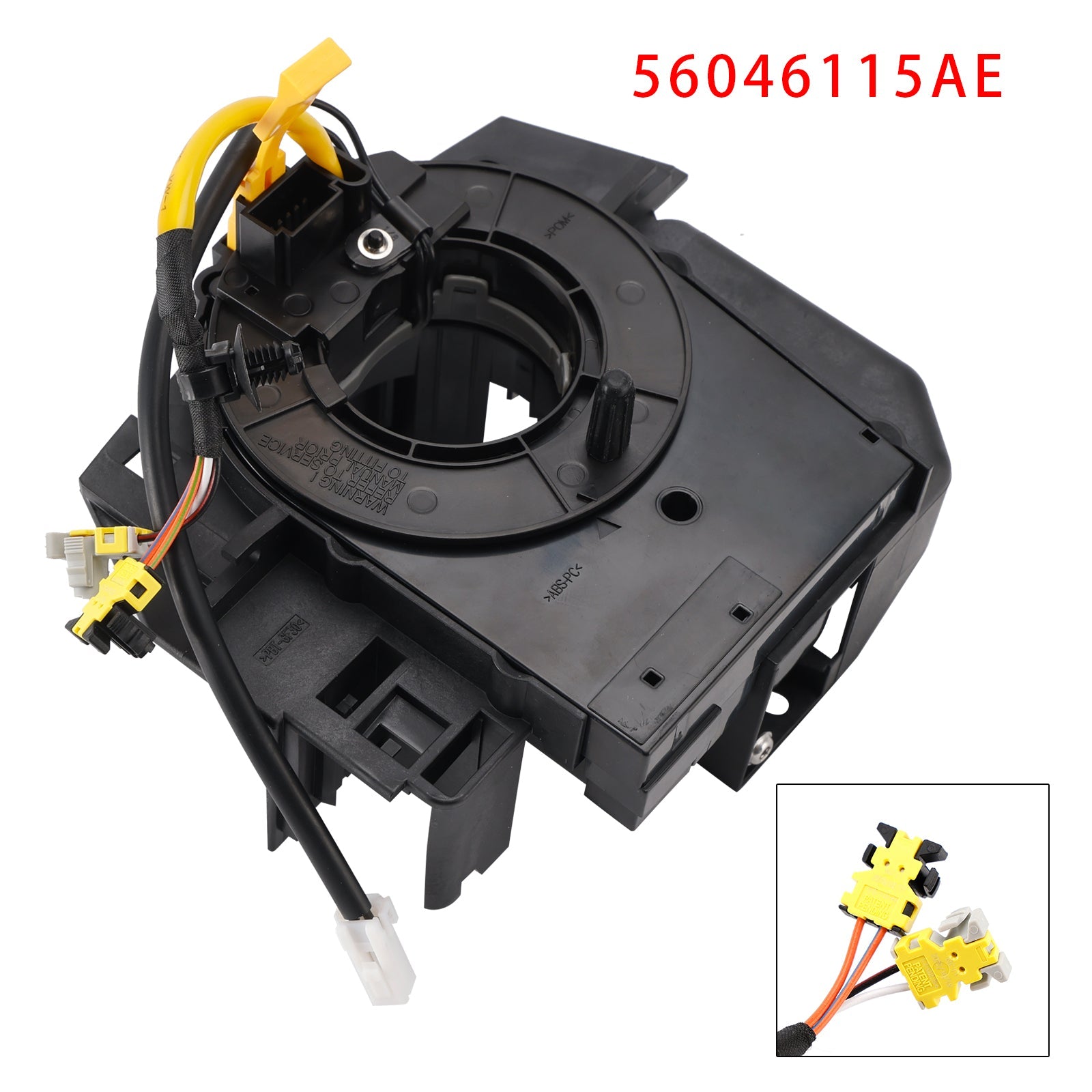 2010 DODGE RAM 2500 PICKUP Clock Spring With Heated and Angle Sensor 56046115AE