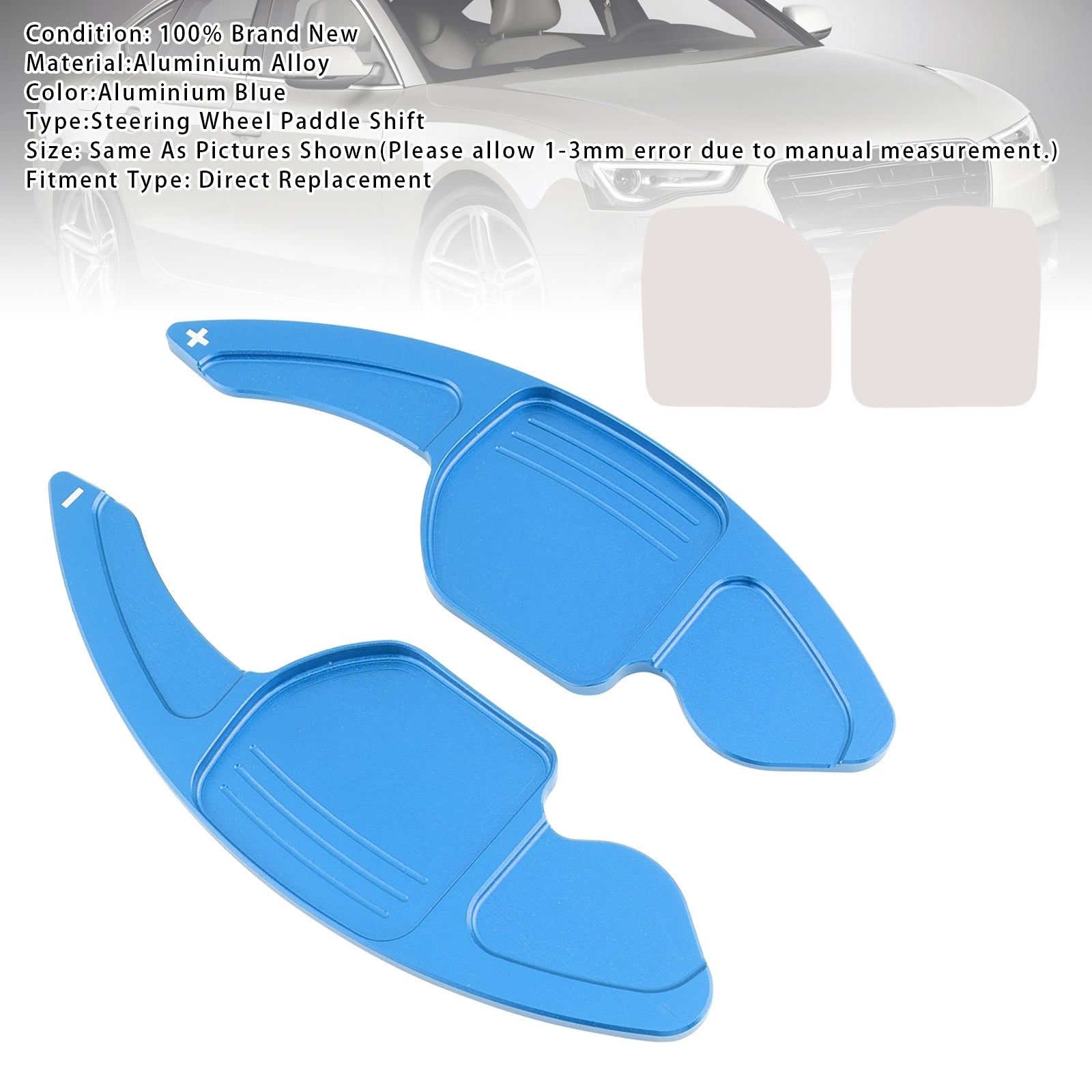 Steering Wheel Paddle Shifter Extension For Audi A3 A4 A5 A6 A8