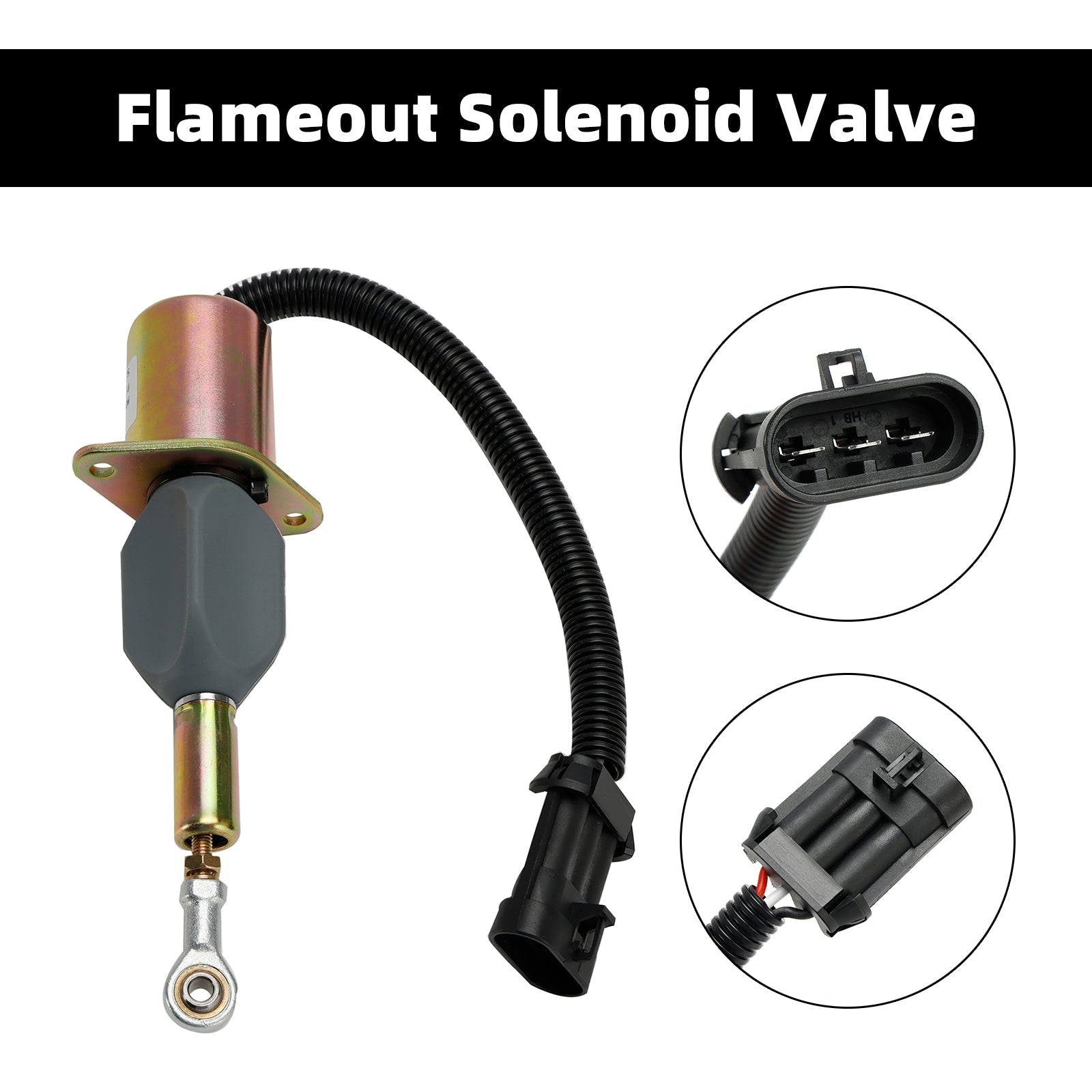 New Holland 8970 8670A TR87 8770A 1089 TR88 용 솔레노이드 82850507 차단