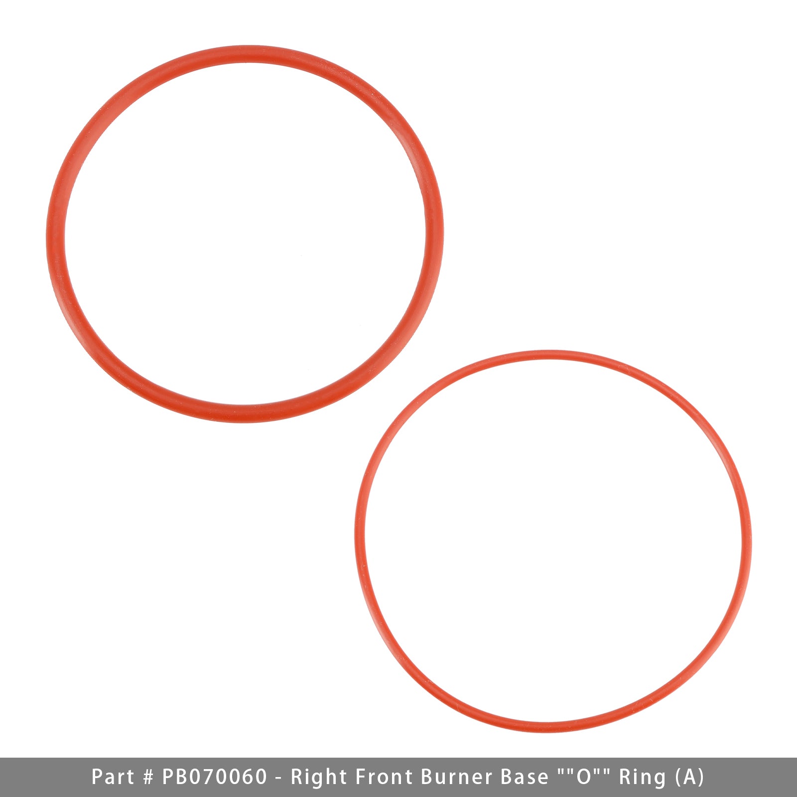 PB070060 (A)、 PB070063 (D) O-Ring Set For Burner Base 2PCS
