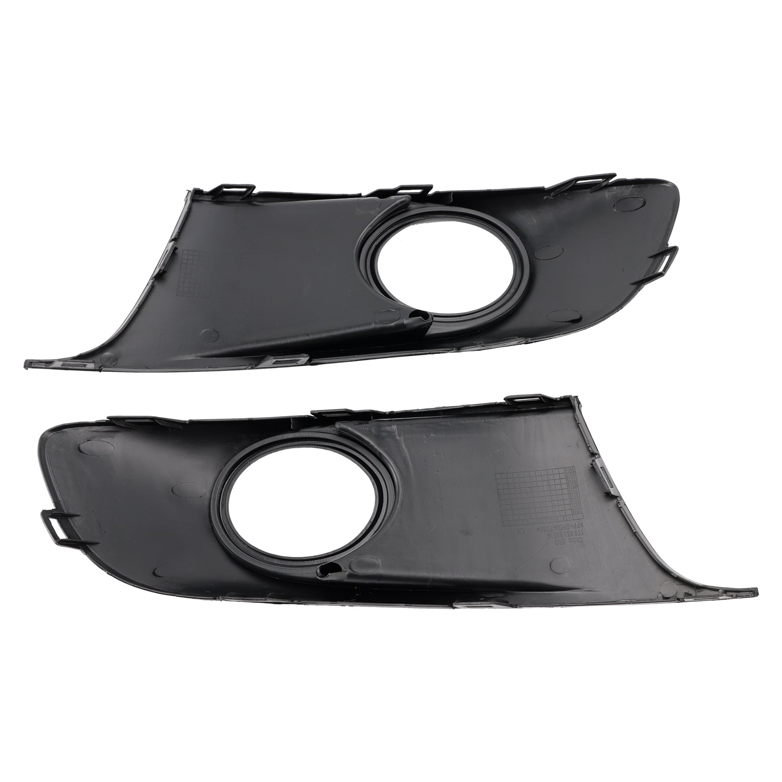 2011-2015 Volkswagen VW Caddy Touran 2PCS Bumper Fog Light Lamp Trim Covers Grill Chrome