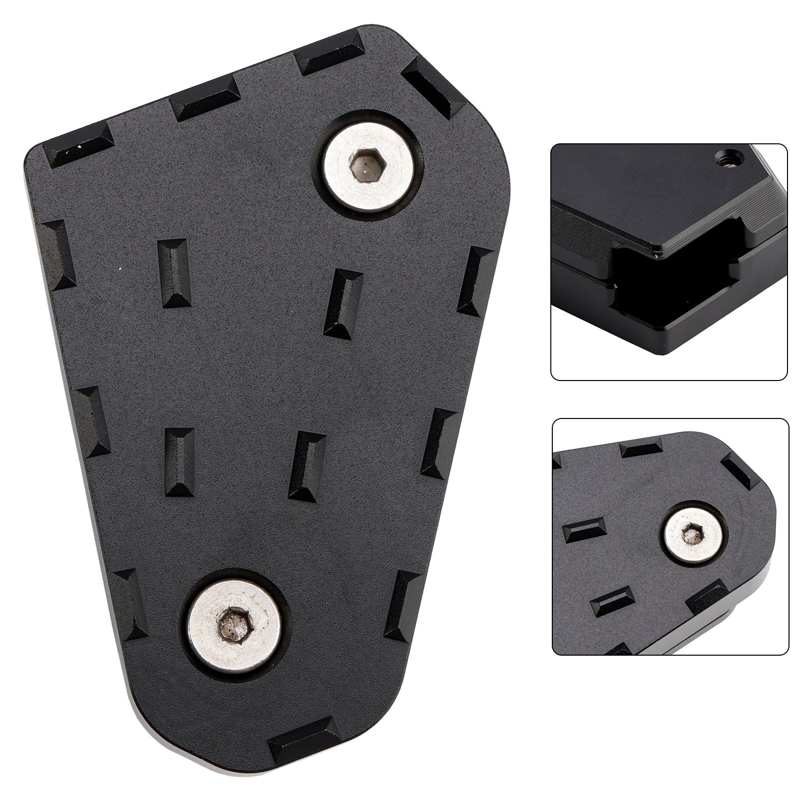 Cnc Brake Pedal Extension Peg Enlarger Pad For Multistrada 950 1200 1260 Silver