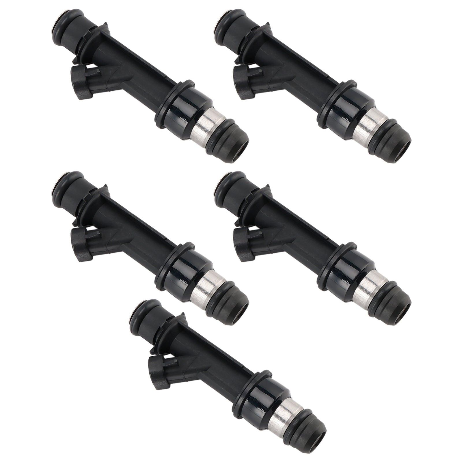 5PCS Fuel Injector 12589465 Fit Hummer H3 Fit Chevrolet Trailblazer Colorado
