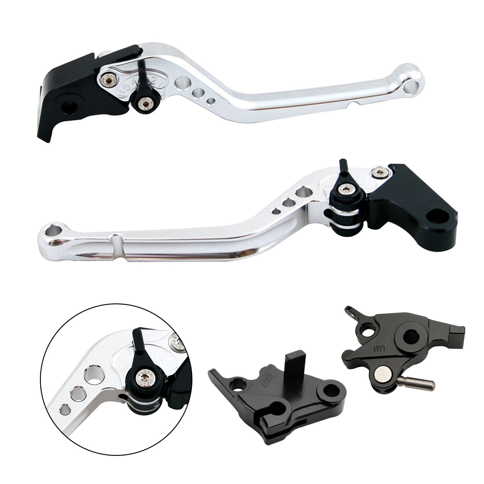 Long Clutch Brake Lever fit for CFMOTO 400NK 650NK 650MT 650GT 2020-21