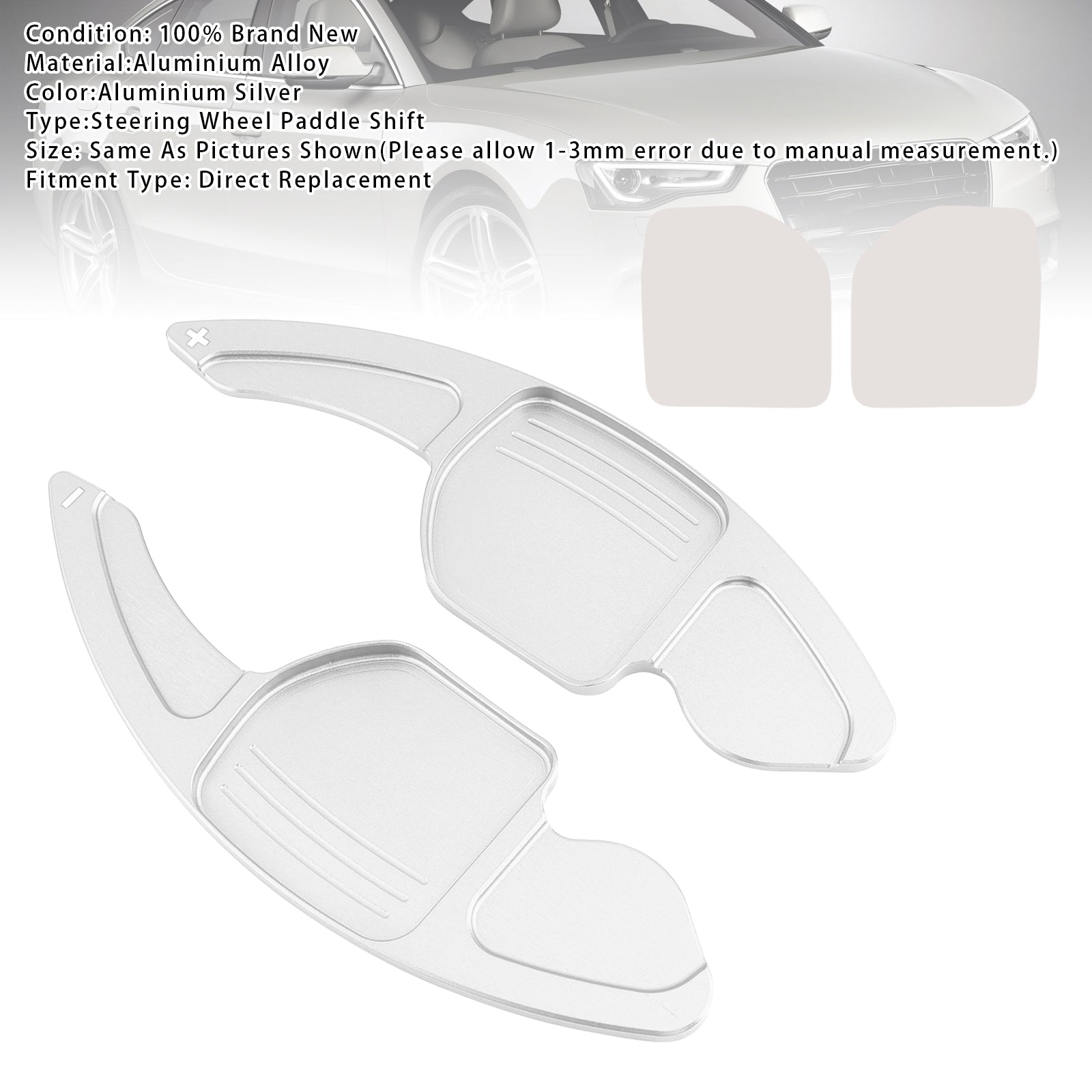 Steering Wheel Paddle Shifter Extension For Audi A3 A4 A5 A6 A8