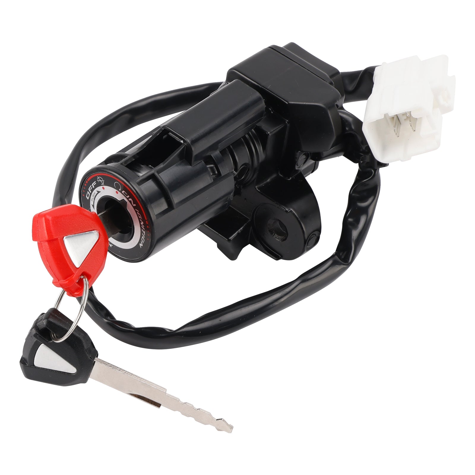 Ignition Barrel Seat Lock Fuel Cap Key Set For Kawasaki Z 500 Ninja 500 2024-2026