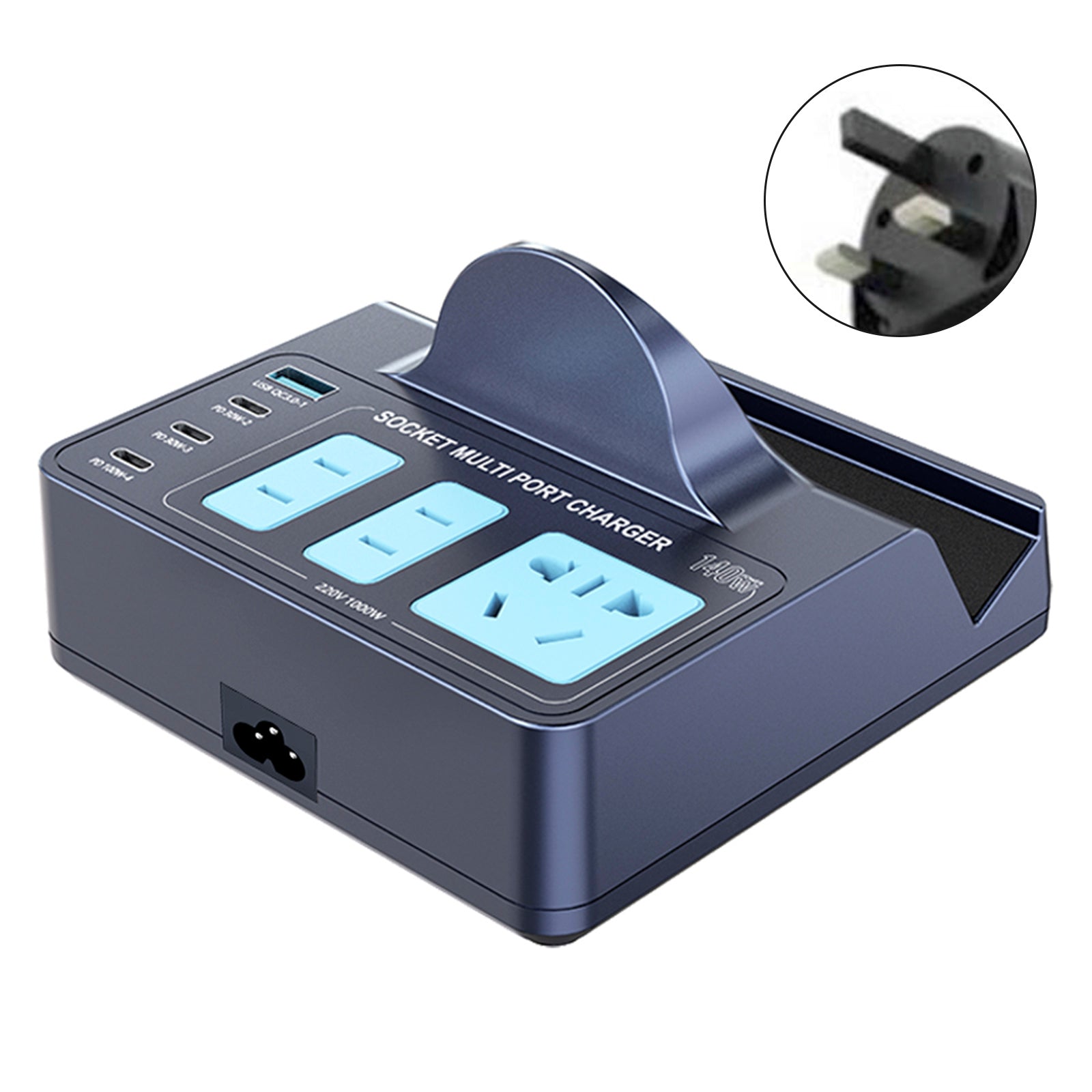 140W Smart Wireless Fast Charging Socket High Power PD100W Notebook QC Charging